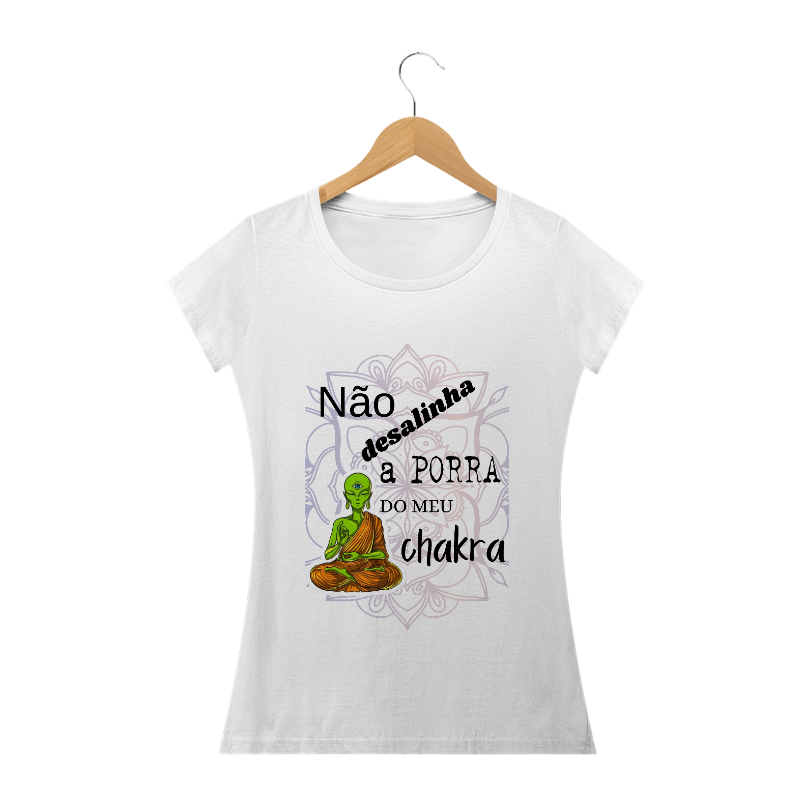 Nome do produto: Camiseta feminina Baby Look Prime - Não Desalinha