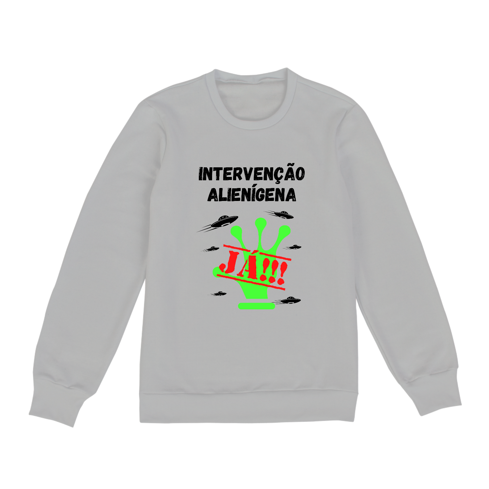 Nome do produto: Moletom Unissex - Intervenção