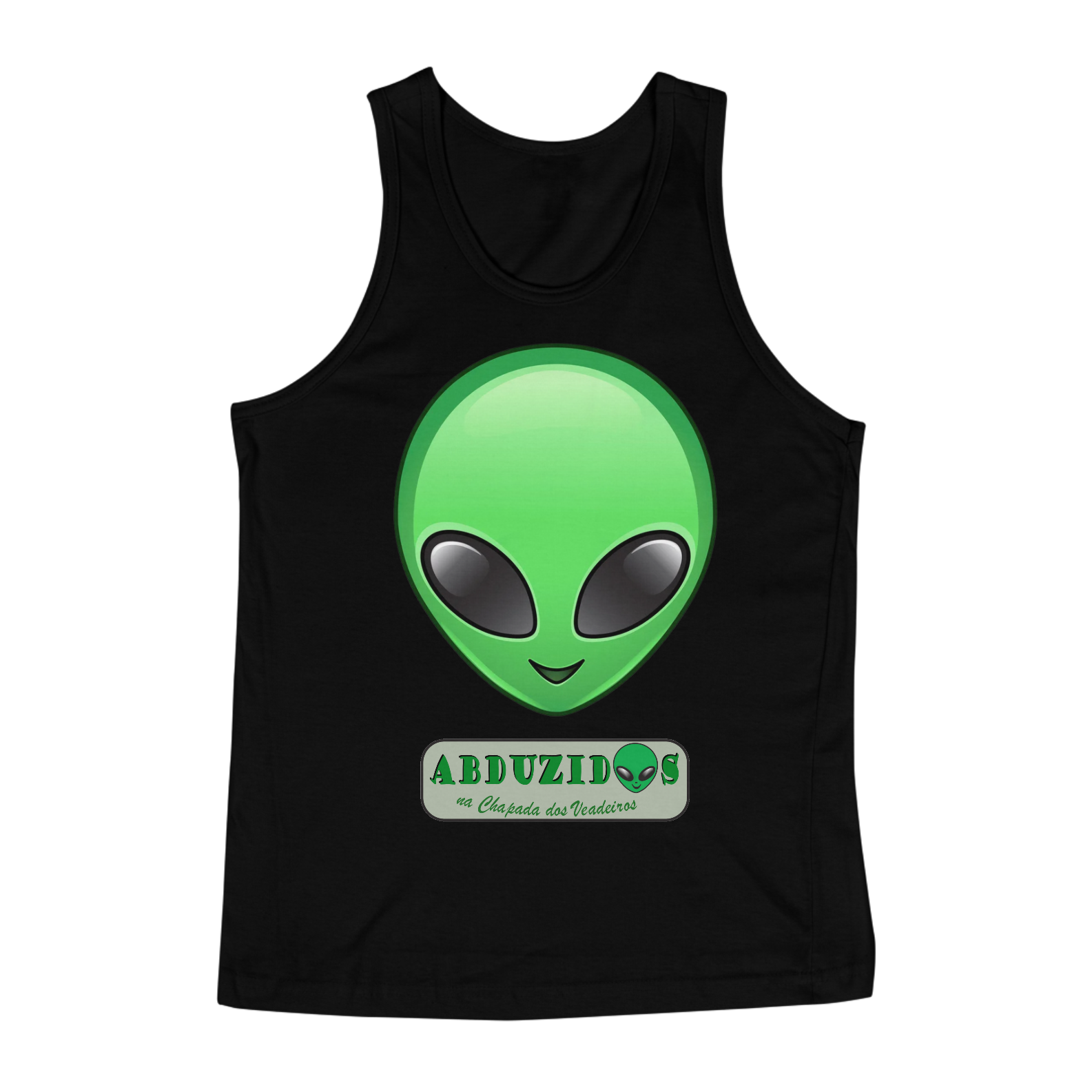 Nome do produto: Camiseta Regata Masculina - Abduzidos