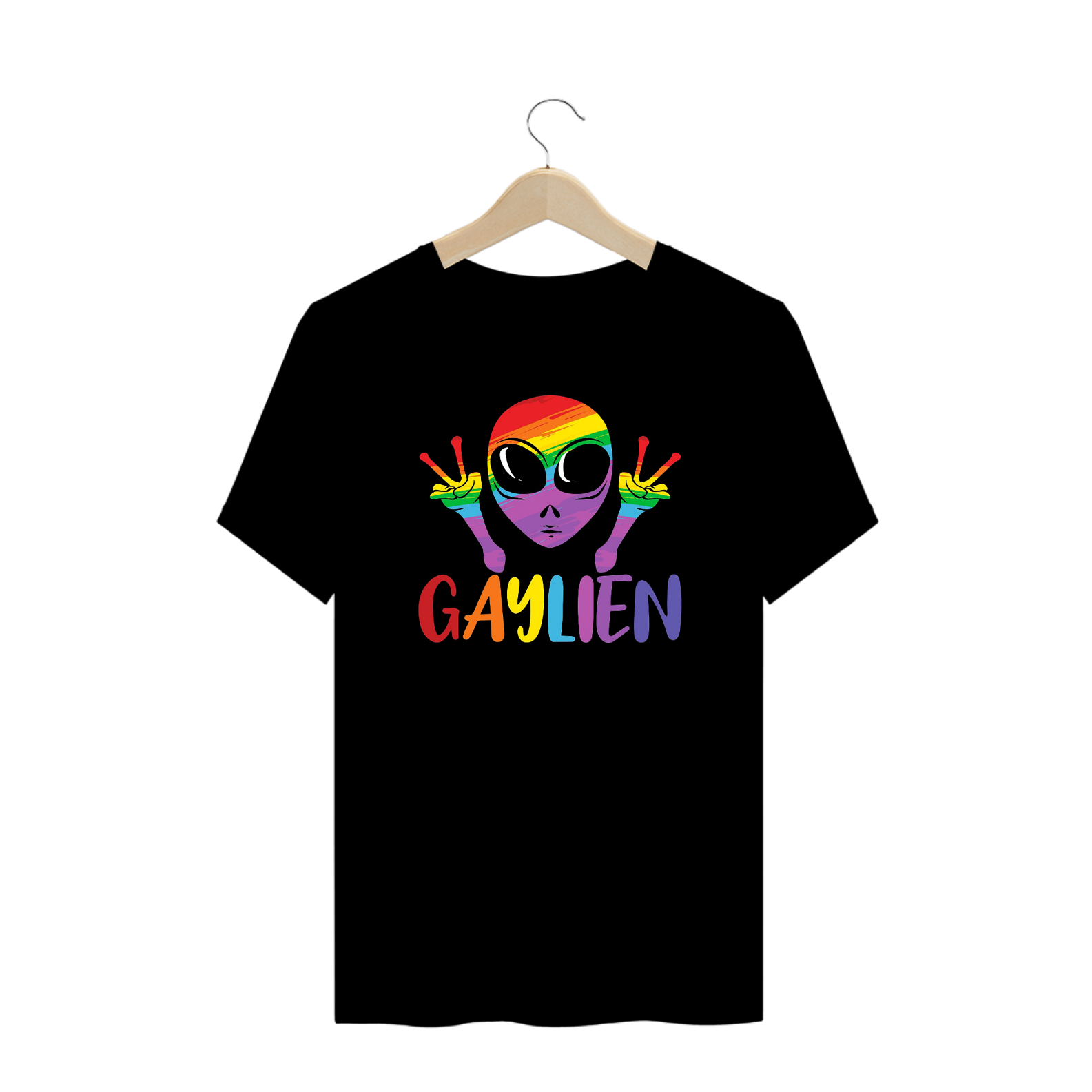 Nome do produto: Camiseta Plus Size - Gaylien