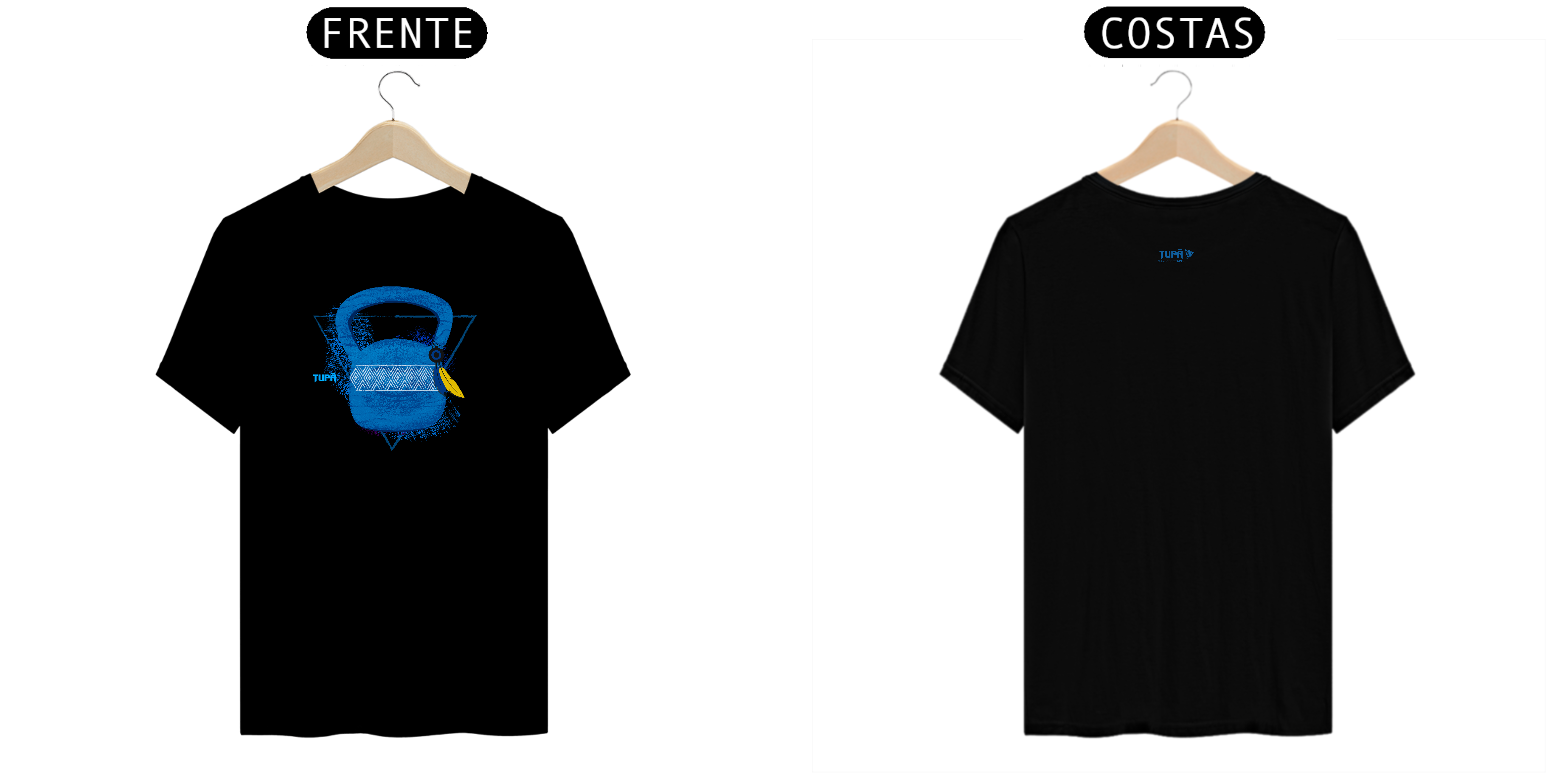 Camisa kettelbel Azul Chakaruna