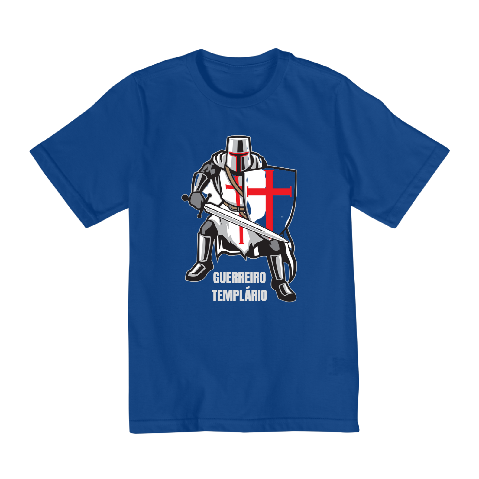 Nome do produto: CAMISETA QUALITY INFANTIL - GUERREIRO TEMPLÁRIO