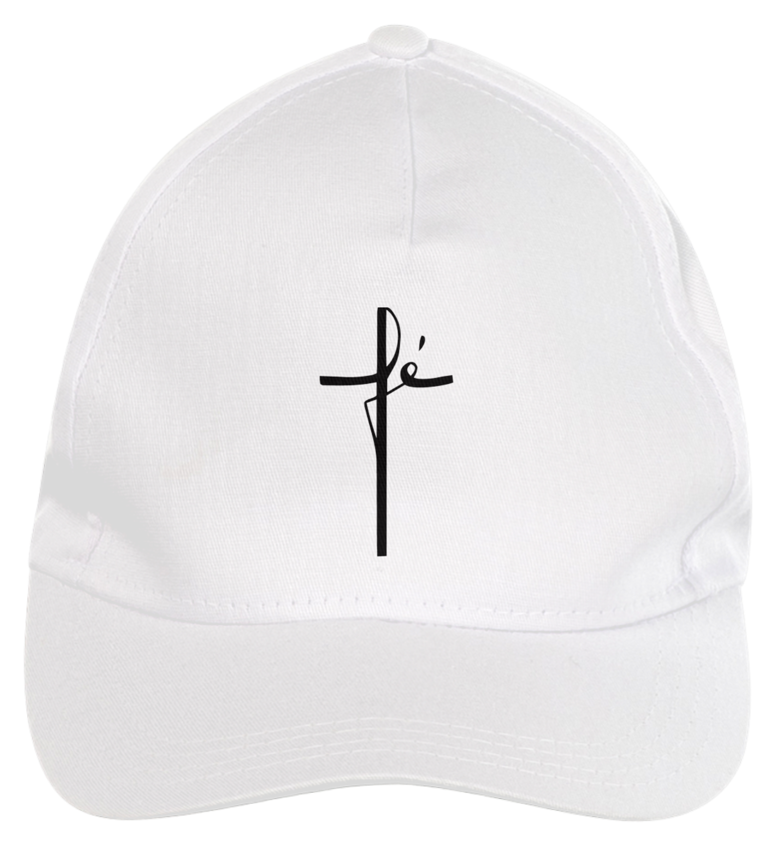 Nome do produto: BONÉ DE BRIM - FÉ