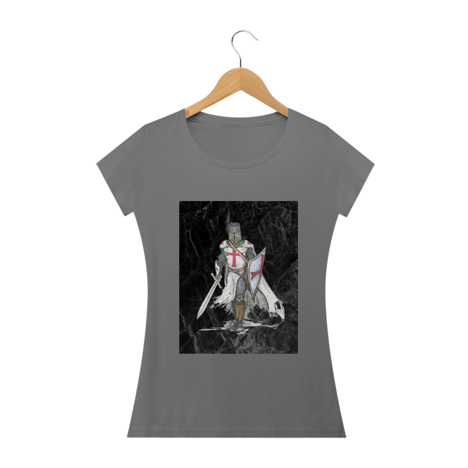 Nome do produto: CAMISA BABY LONG ESTONADA - TEMPLÁRIO