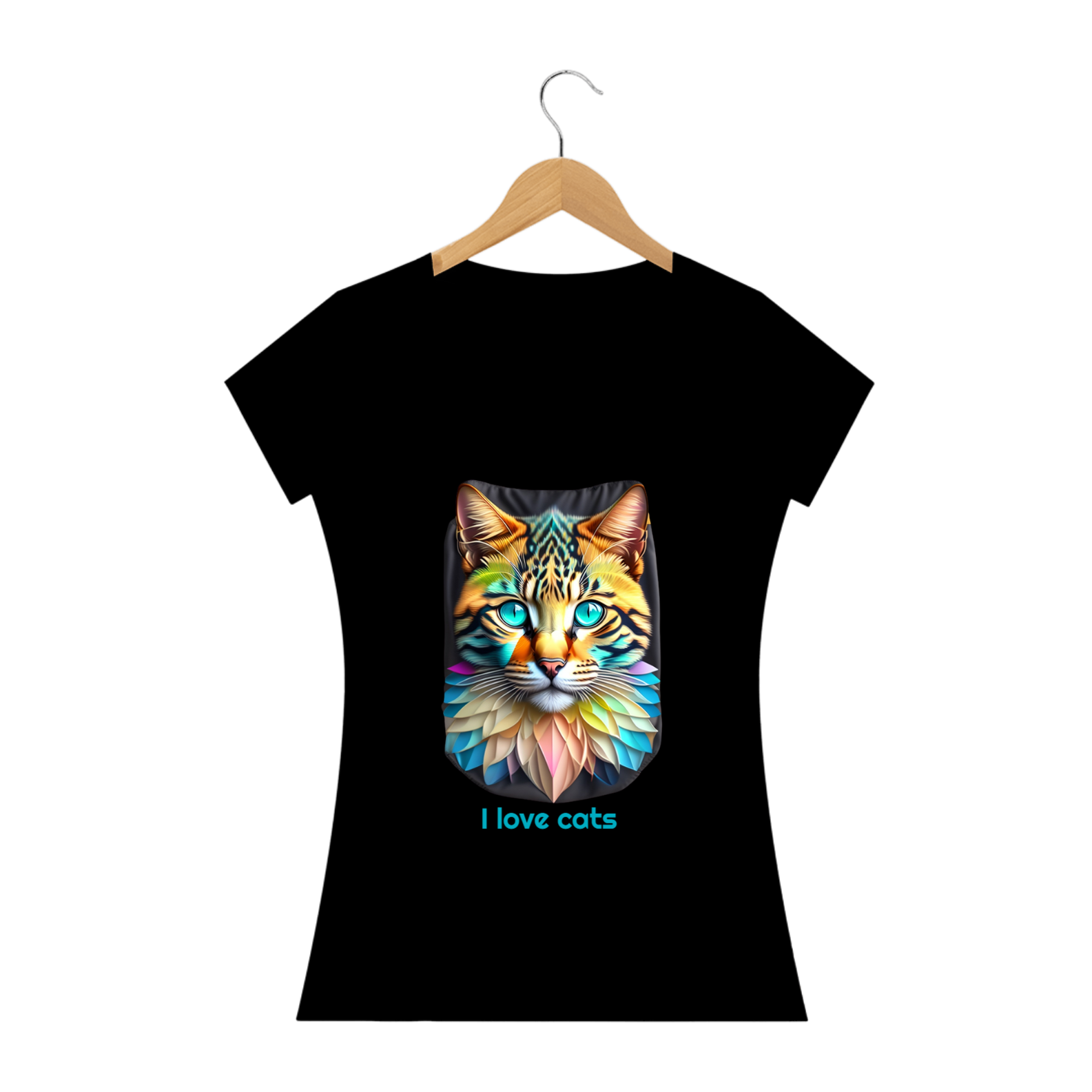 Nome do produto: Blusa BABY LONG - I love cats