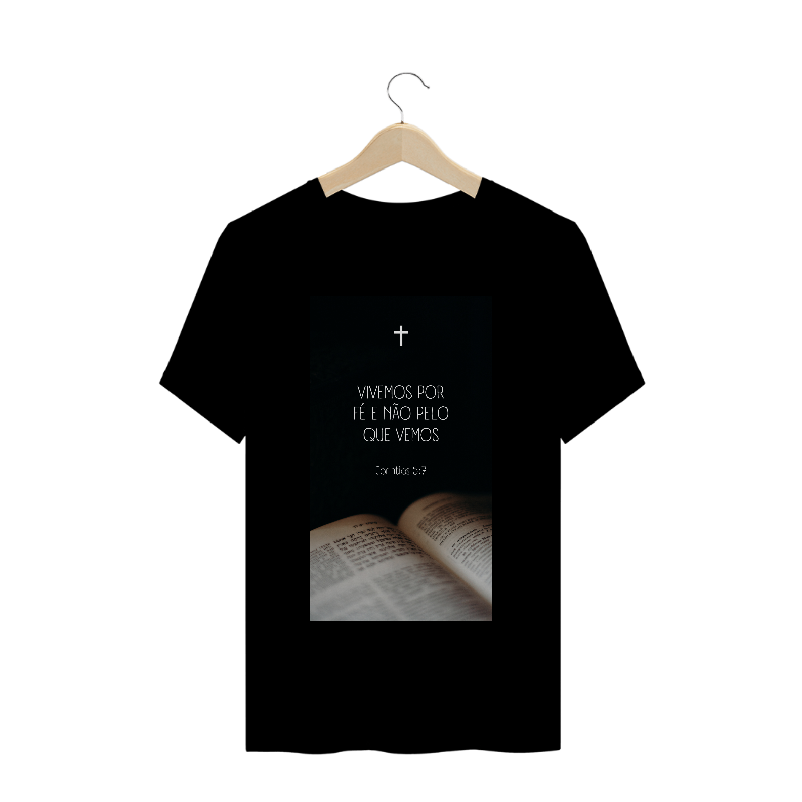 Nome do produto: CAMISETA T-SHIRT PRIME- FÉ