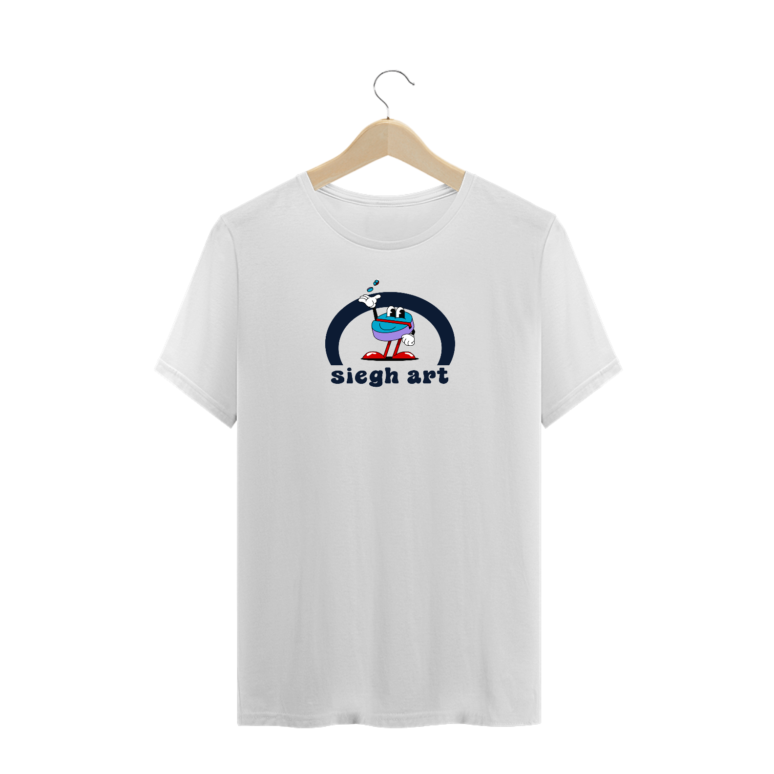 Nome do produto: CAMISETA PLUS SIZE SIEGHART HAPPY PILL