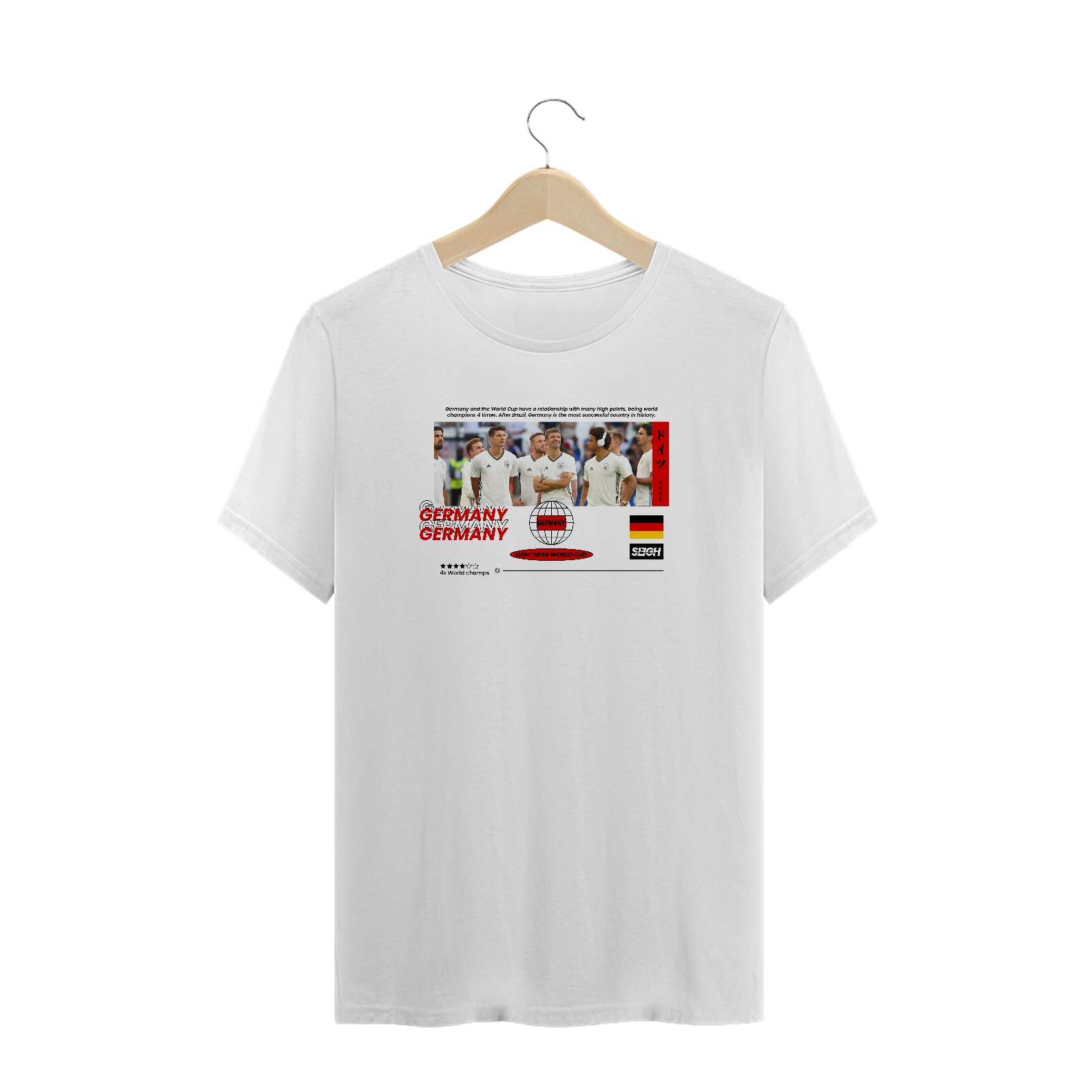 Nome do produto: CAMISETA WORLD CUP 2022 GERMANY