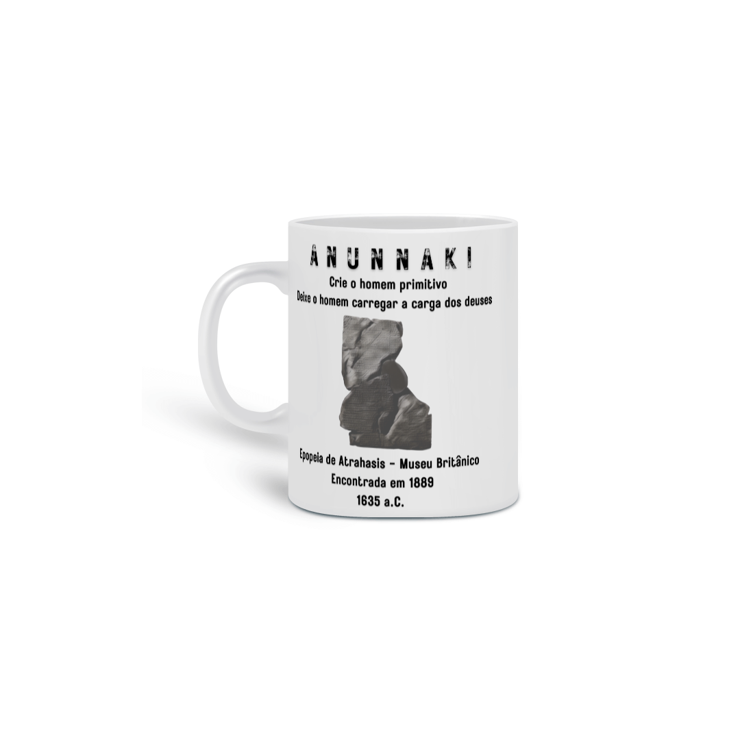Nome do produto: Caneca Anunnaki Criação da Humanidade