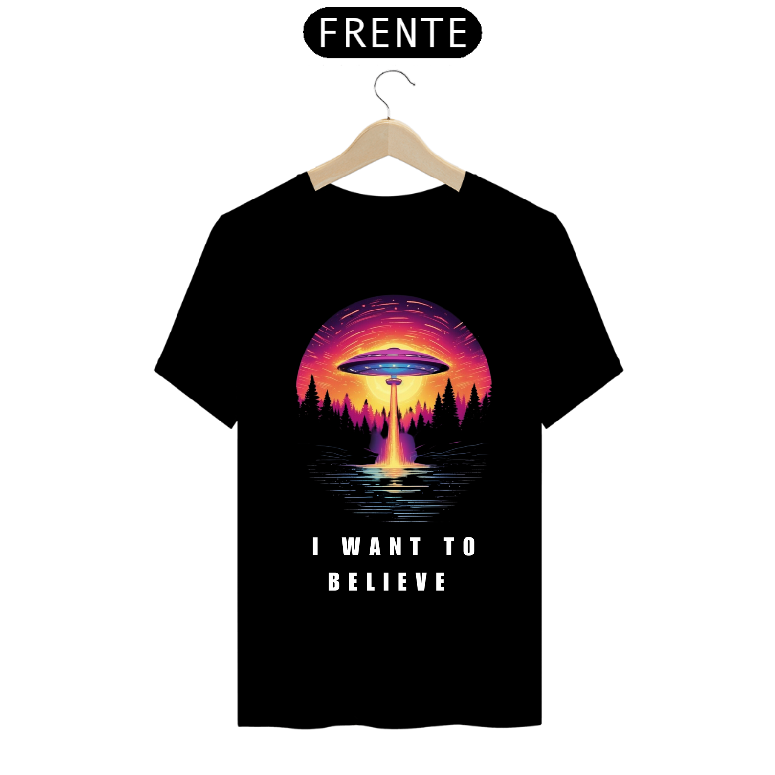 Nome do produto: Camiseta I Want to Believe