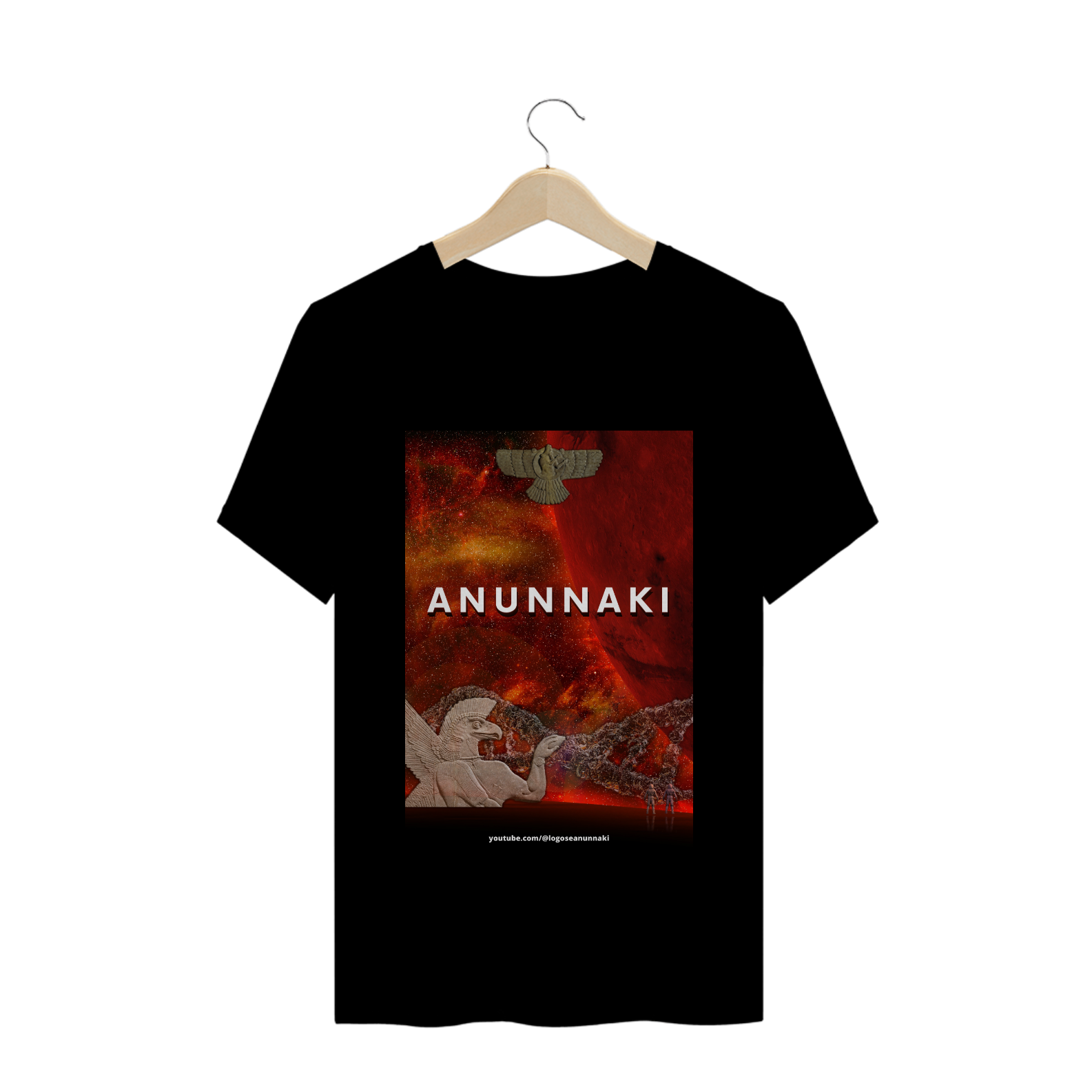 Nome do produto: Camiseta Anunnaki Capa Livro