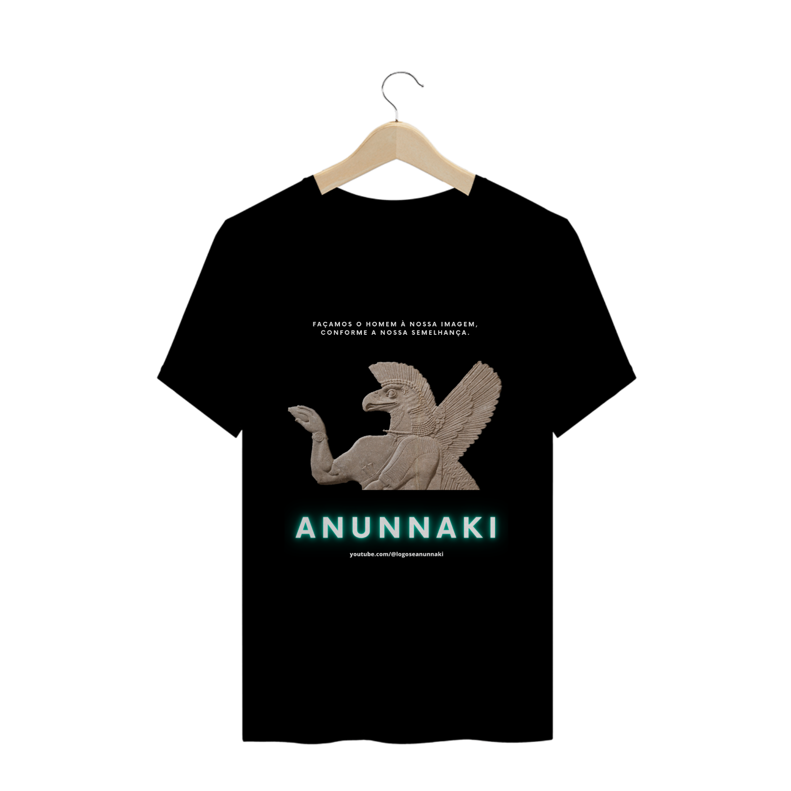 Nome do produto: Camiseta Anunnaki Criadores da Humanidade Apkallu