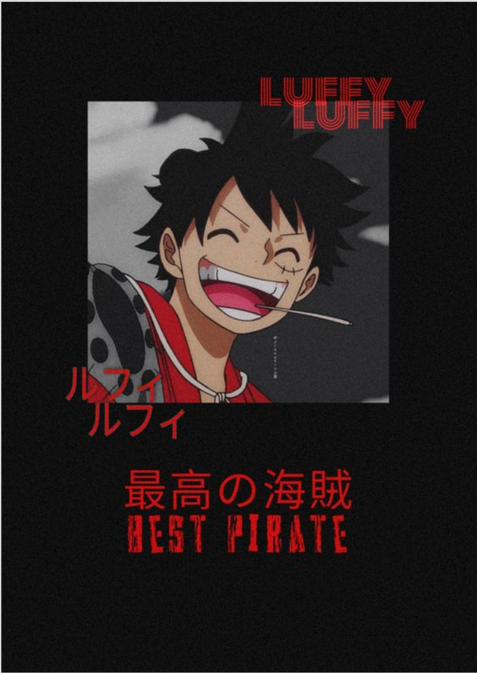 Nome do produto: Poster M. D. Luffy
