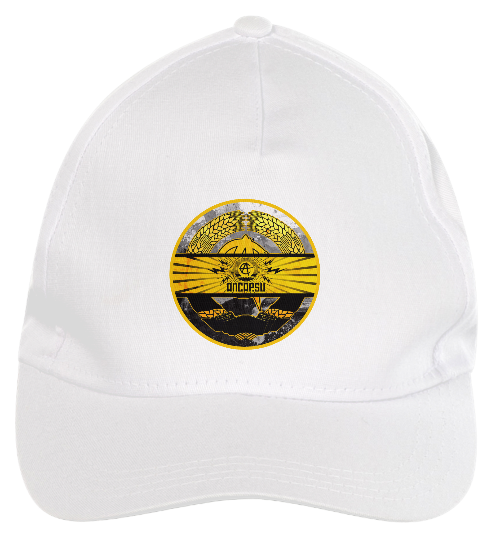 Nome do produto: Boné de Brim Ancapsu Arte do Canal