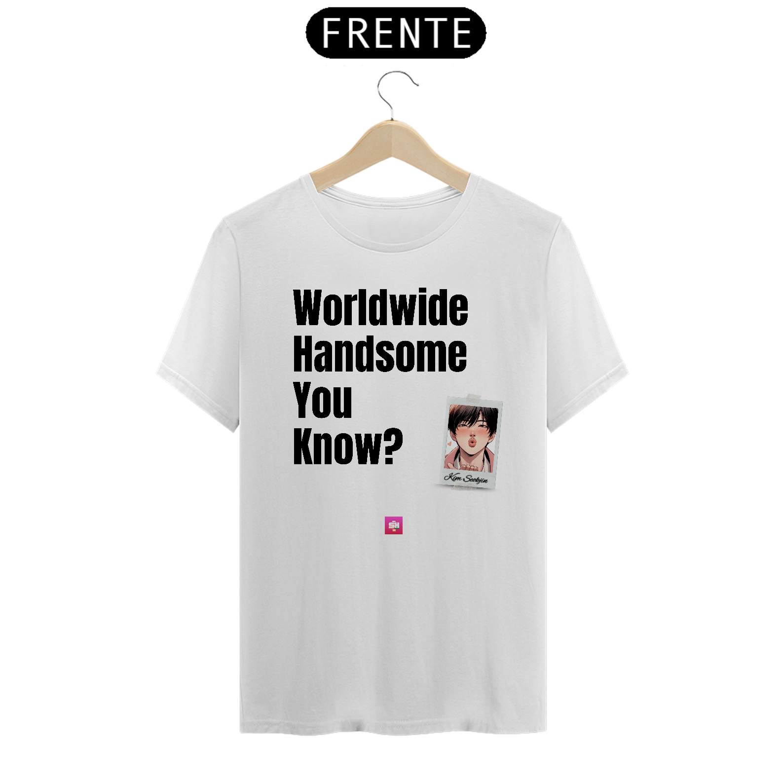 Nome do produto: T-SHIRT PRIME QUOTES JIN BP