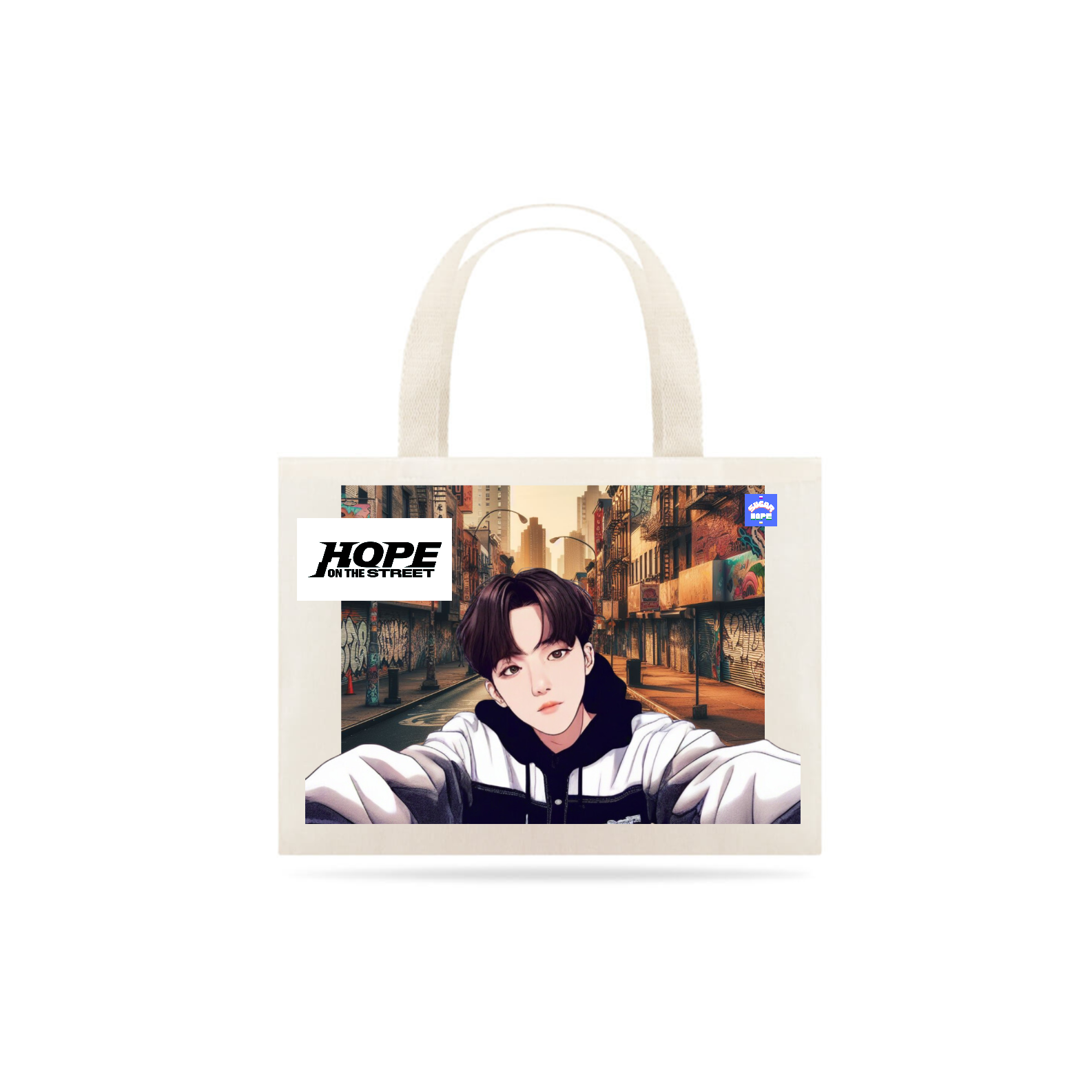 Nome do produto: ECO BAG HOPE ON THE STREET MODELO 01