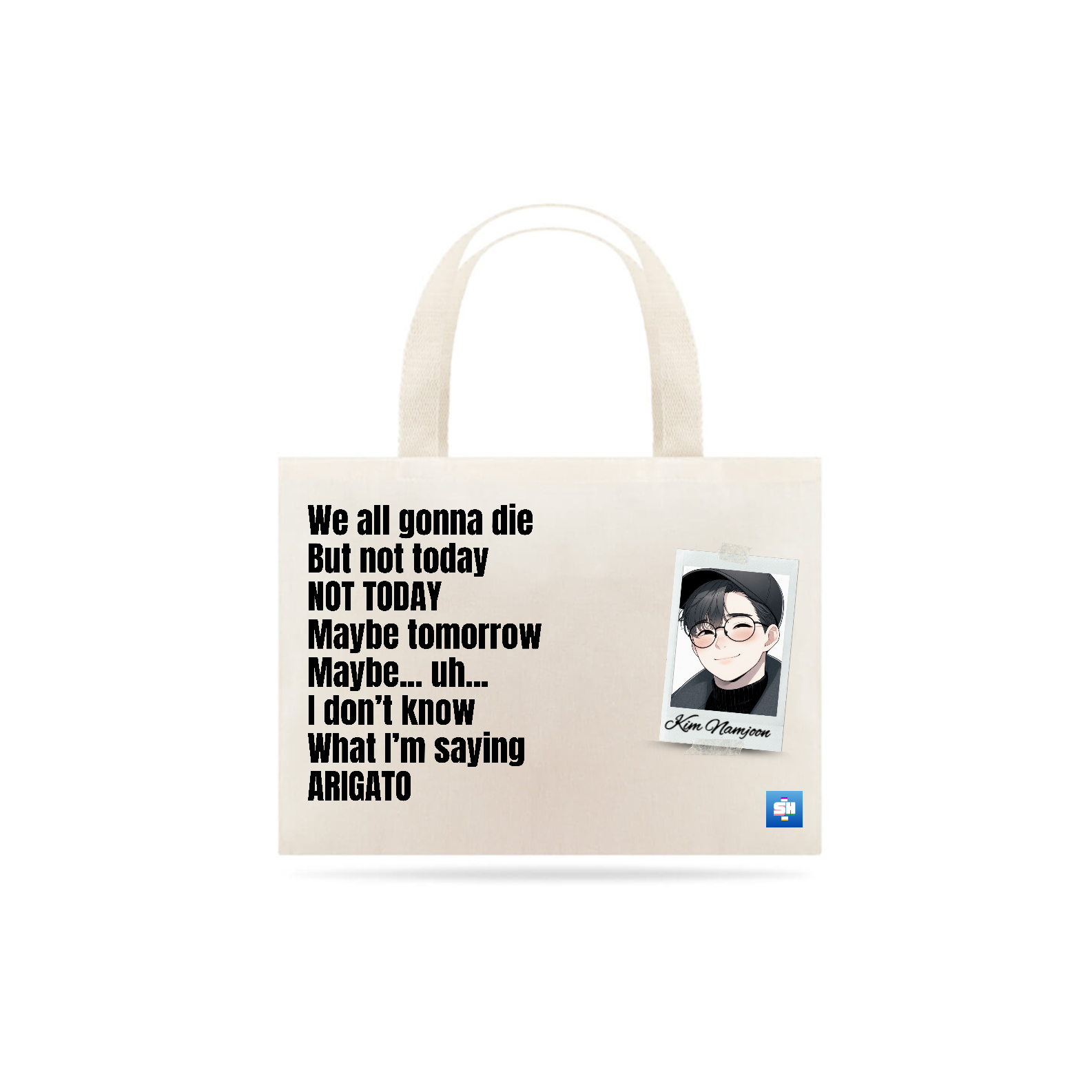 Nome do produto: ECOBAG QUOTES RM