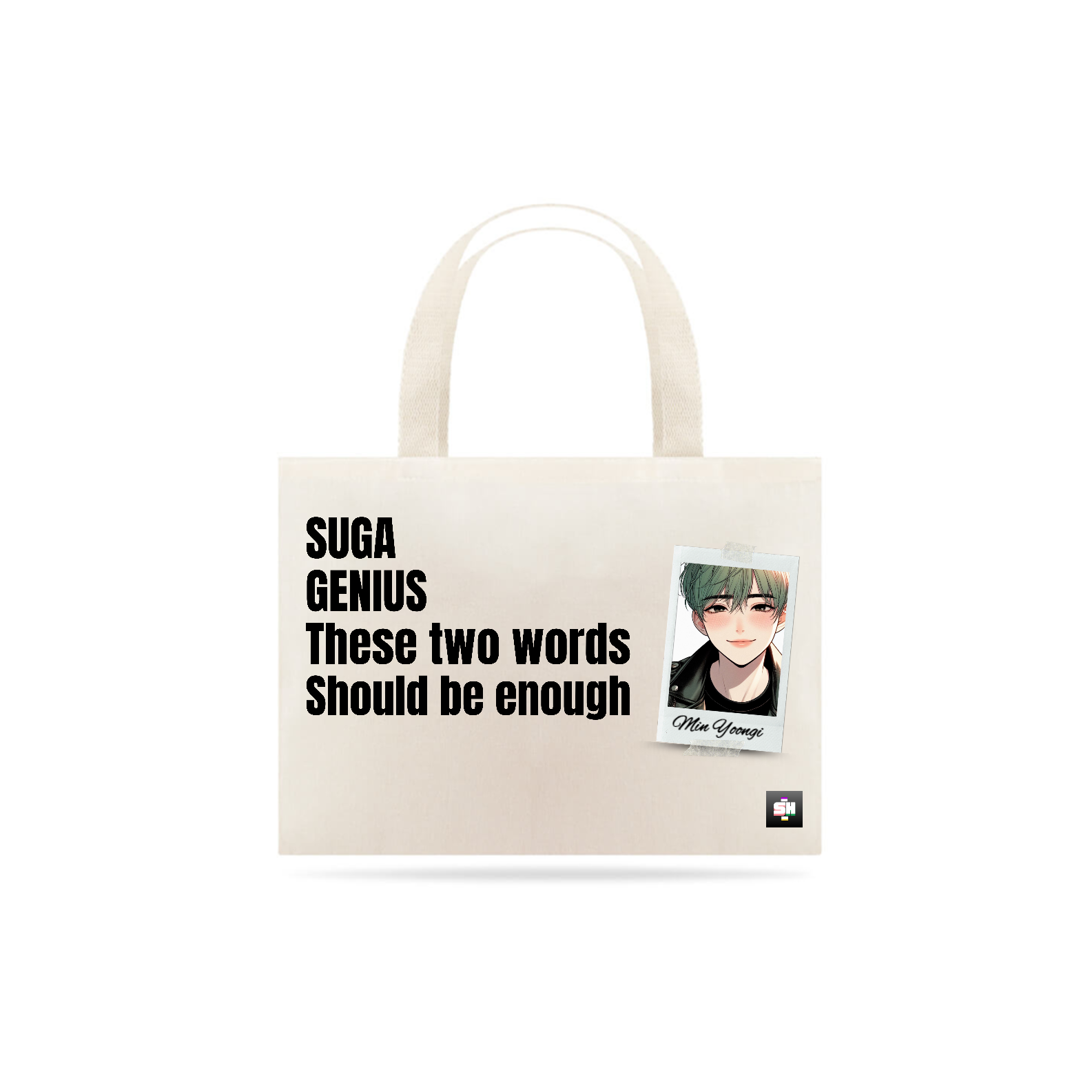 Nome do produto: ECOBAG QUOTES SUGA