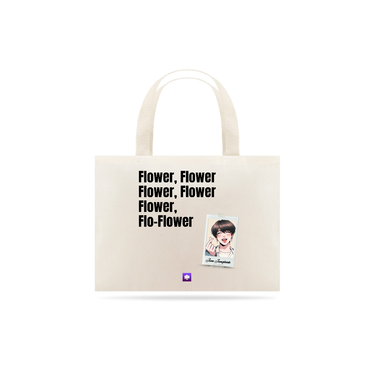Nome do produto: ECOBAG QUOTES JUNGKOOK