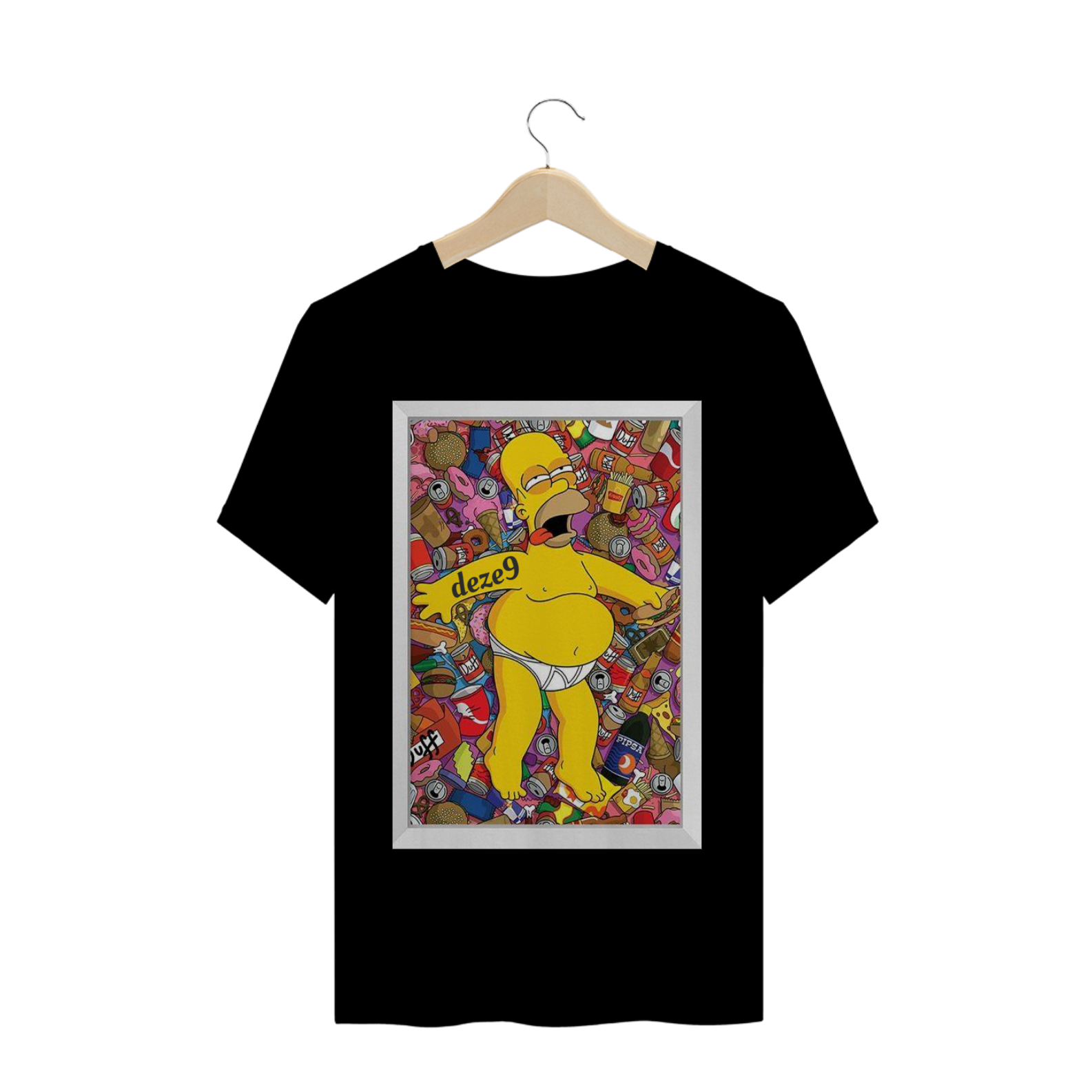 Nome do produto: Camiseta Masculina Homer  Simpson p, m, g ,gg