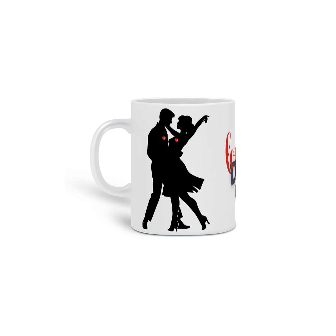 Nome do produto: Caneca Amar é Dançar!