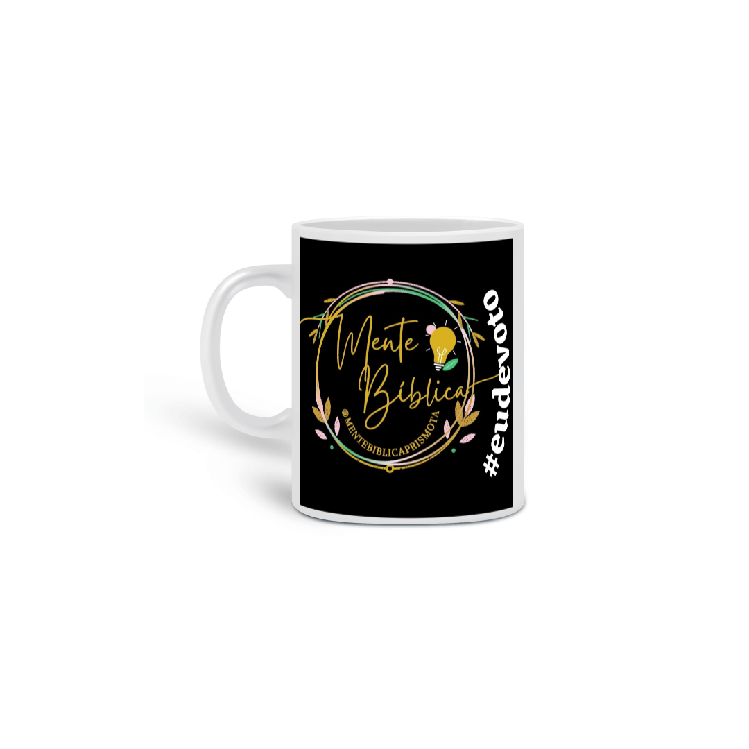 Nome do produto: CANECA PRESENTE EU DEVOTO CRISTÃ
