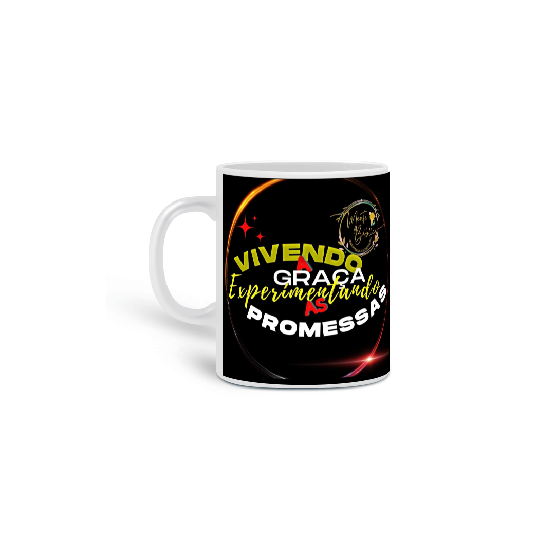 Nome do produto: CANECA PRESENTE IVENDO A GRAÇA 