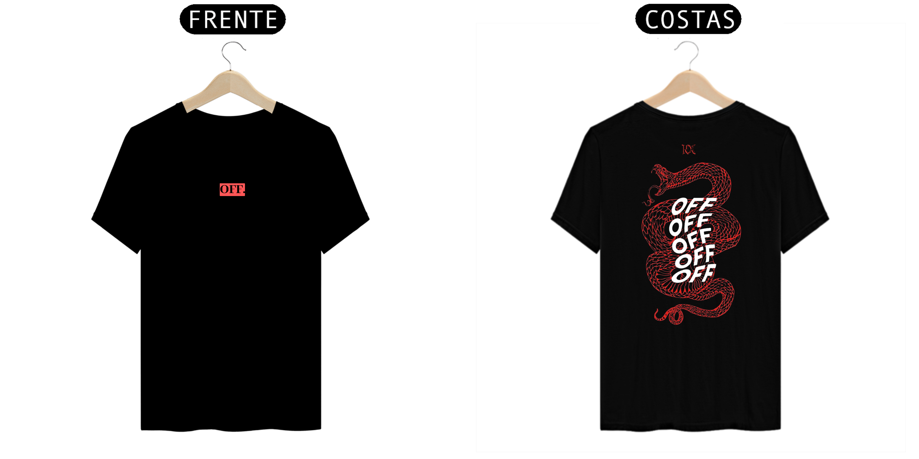 Nome do produto: Camiseta OFF