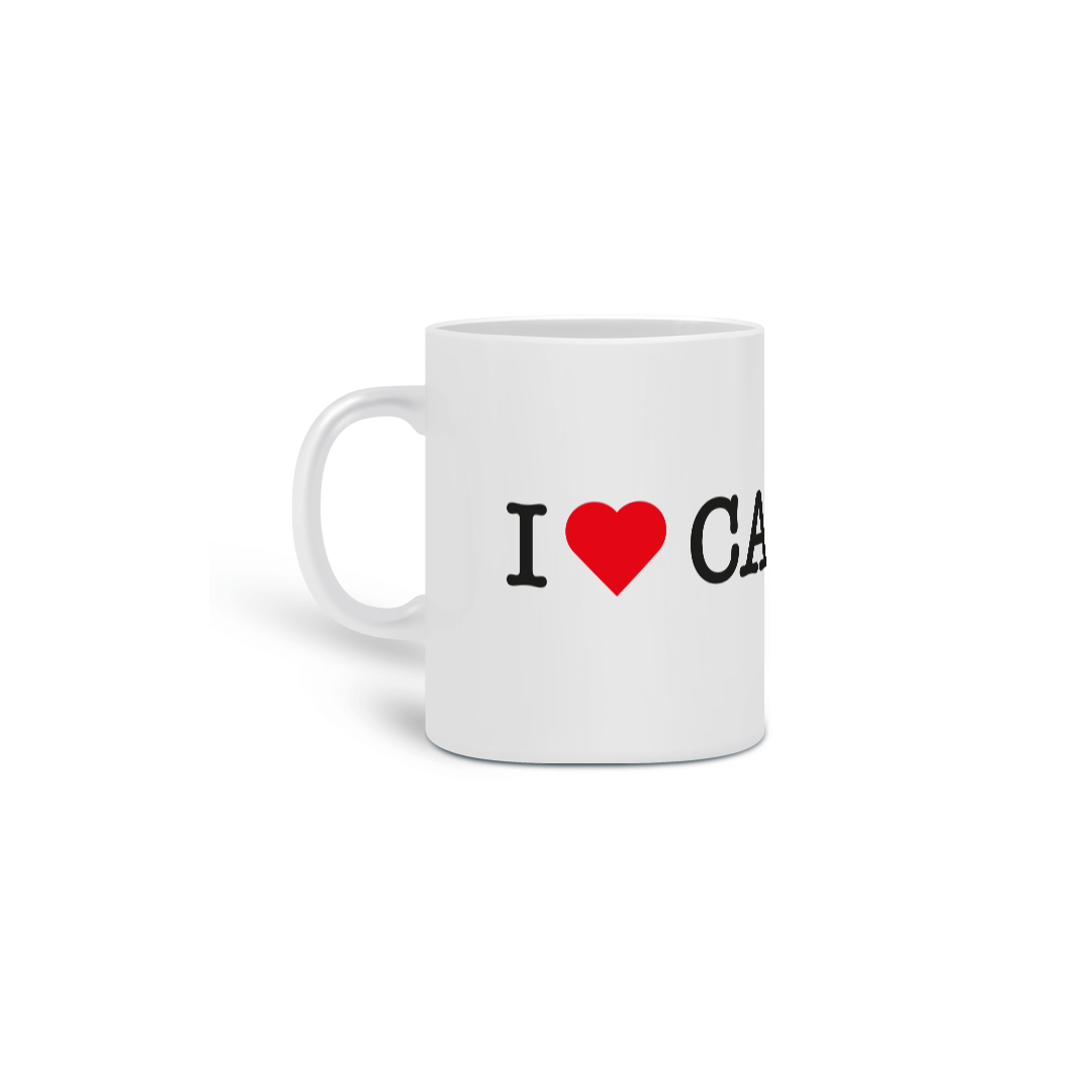 I Love Cachaça - Caneca