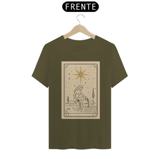 Camiseta Premium Tarot Estelar — A ESTRELA | ÓRBITA®