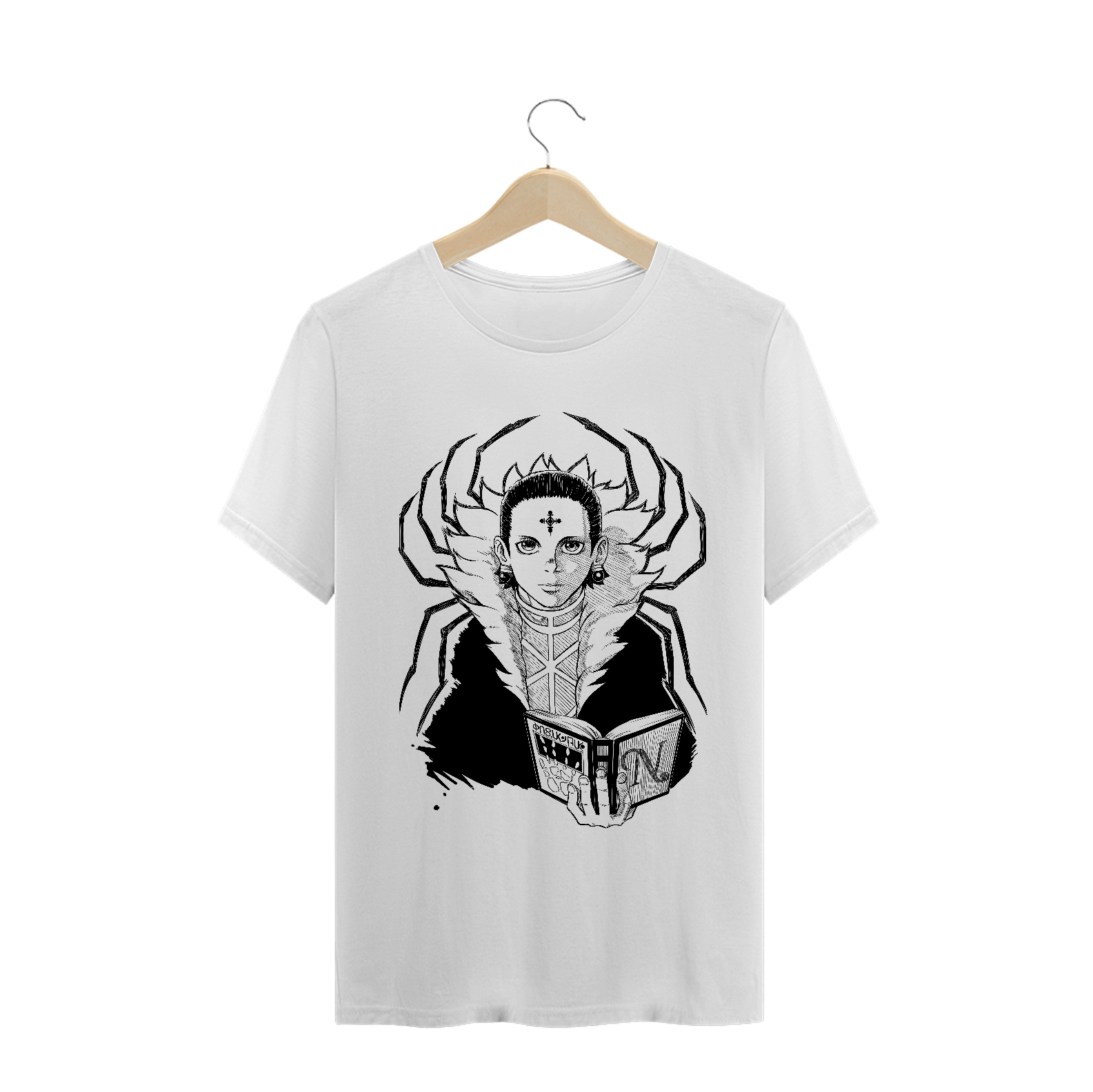 Nome do produto: HunterxHunter - Chrollo (Classic - Estampa Preta)