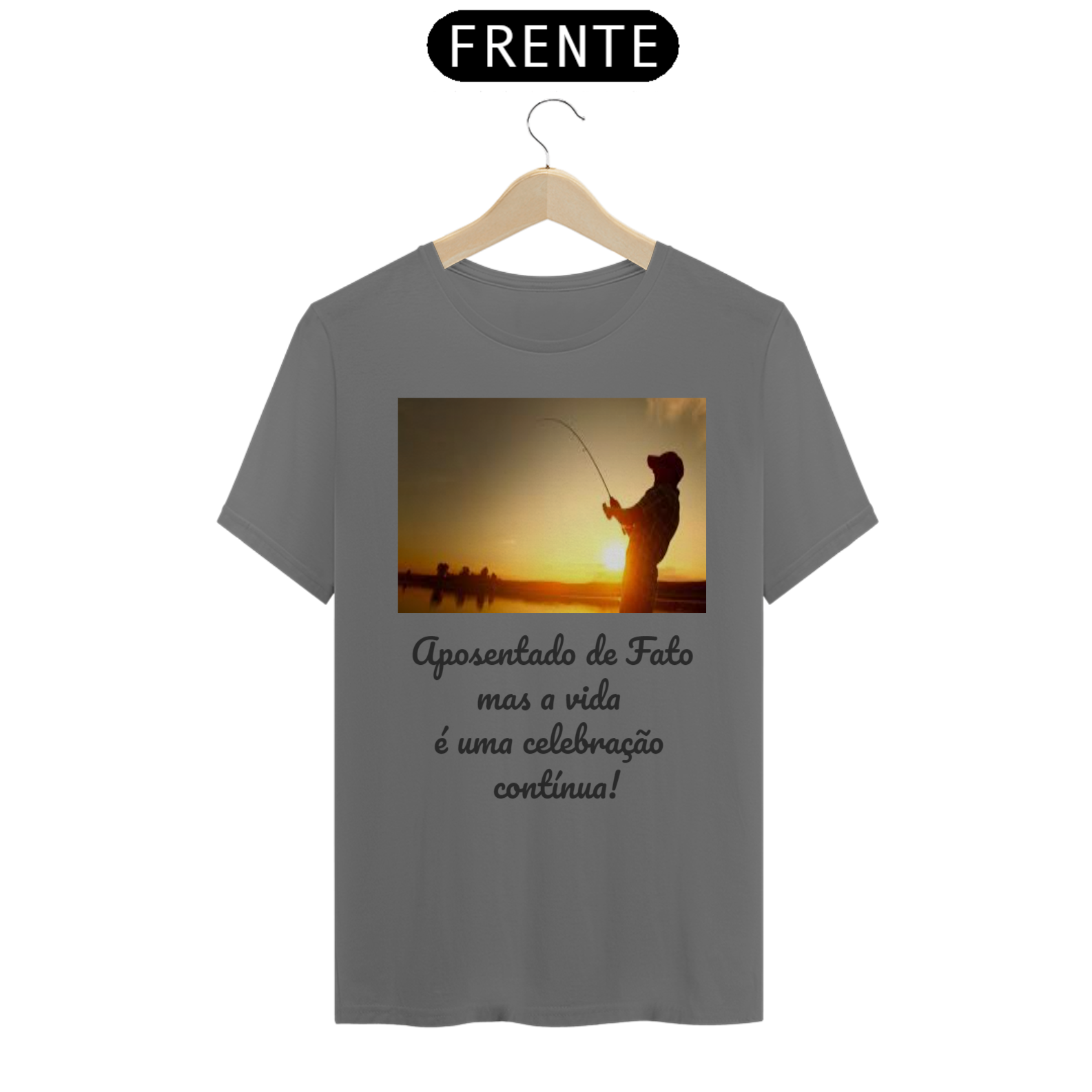 Nome do produto: Camiseta masculina Estonada