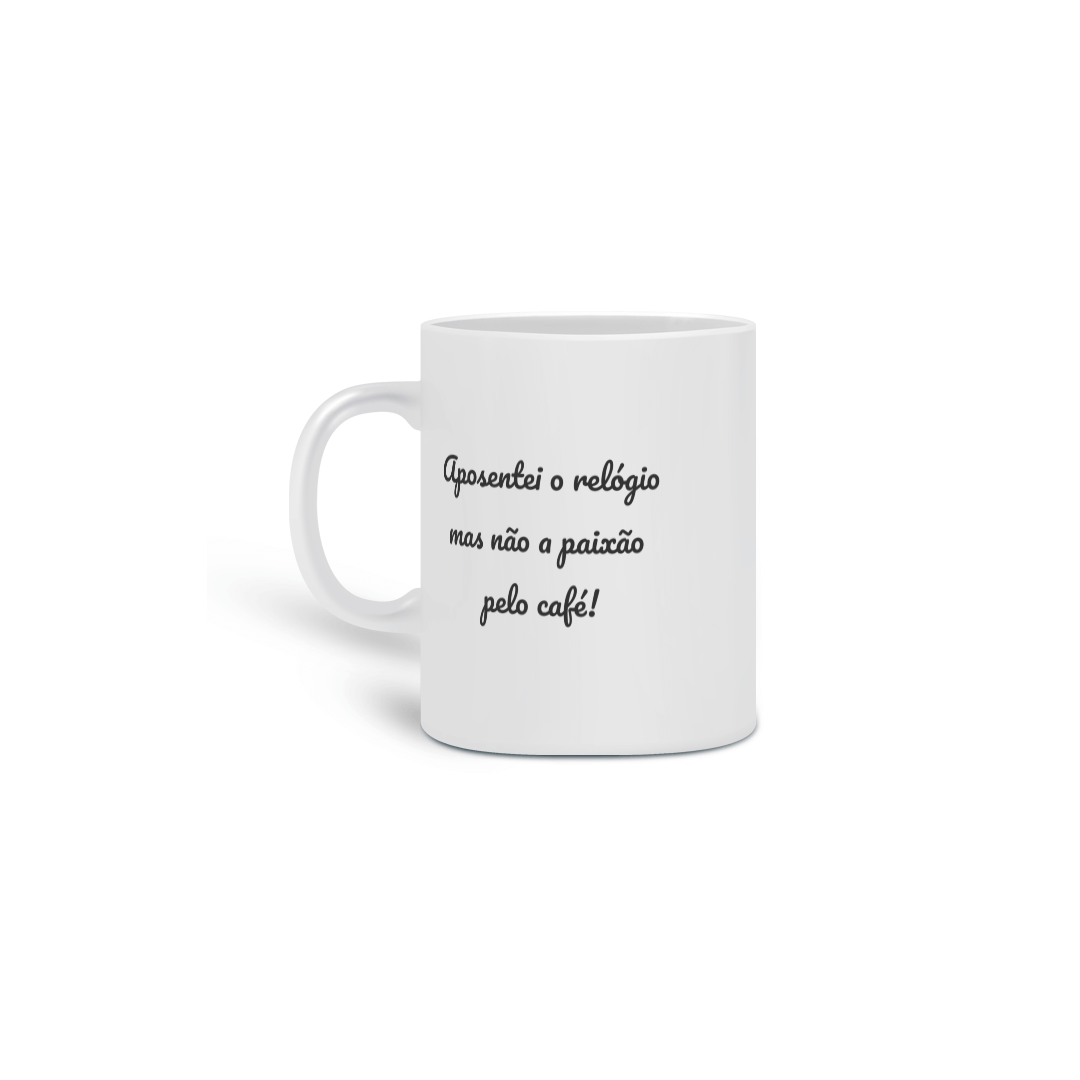 Nome do produto: Caneca Aposentado de Fato