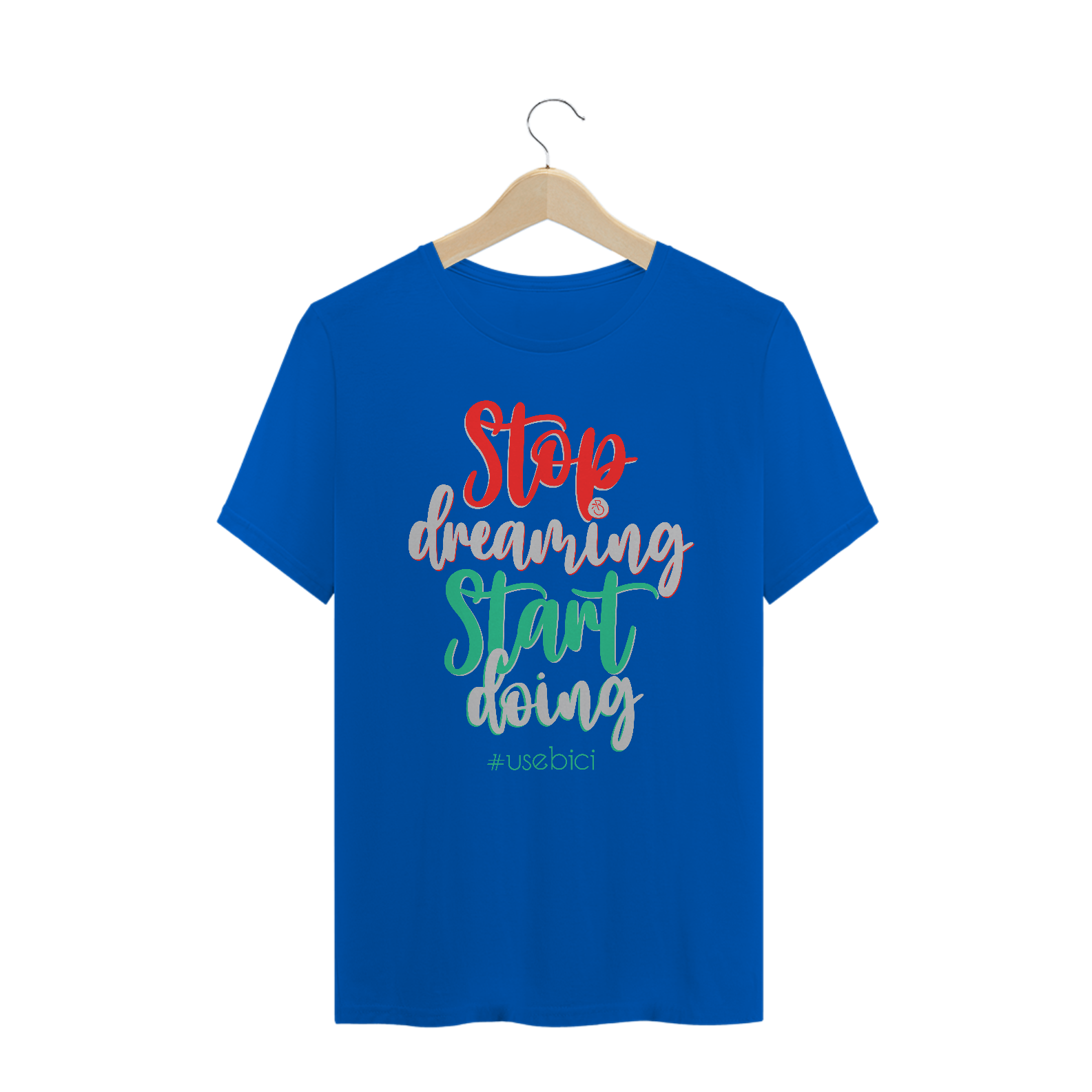 Nome do produto: Camiseta Quality STOP DREAMING START DOING
