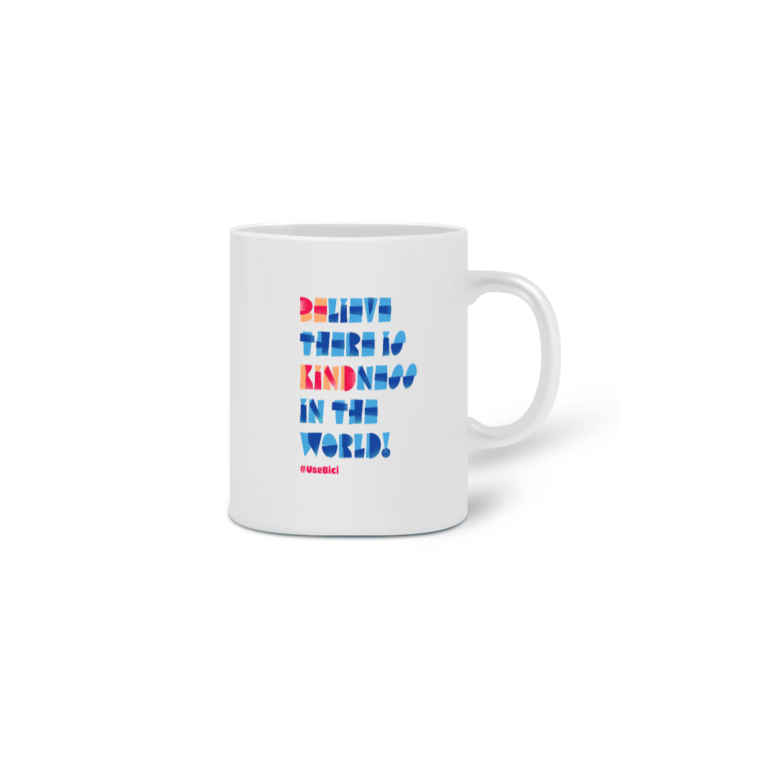 Nome do produto: Caneca cerâmica BE KIND