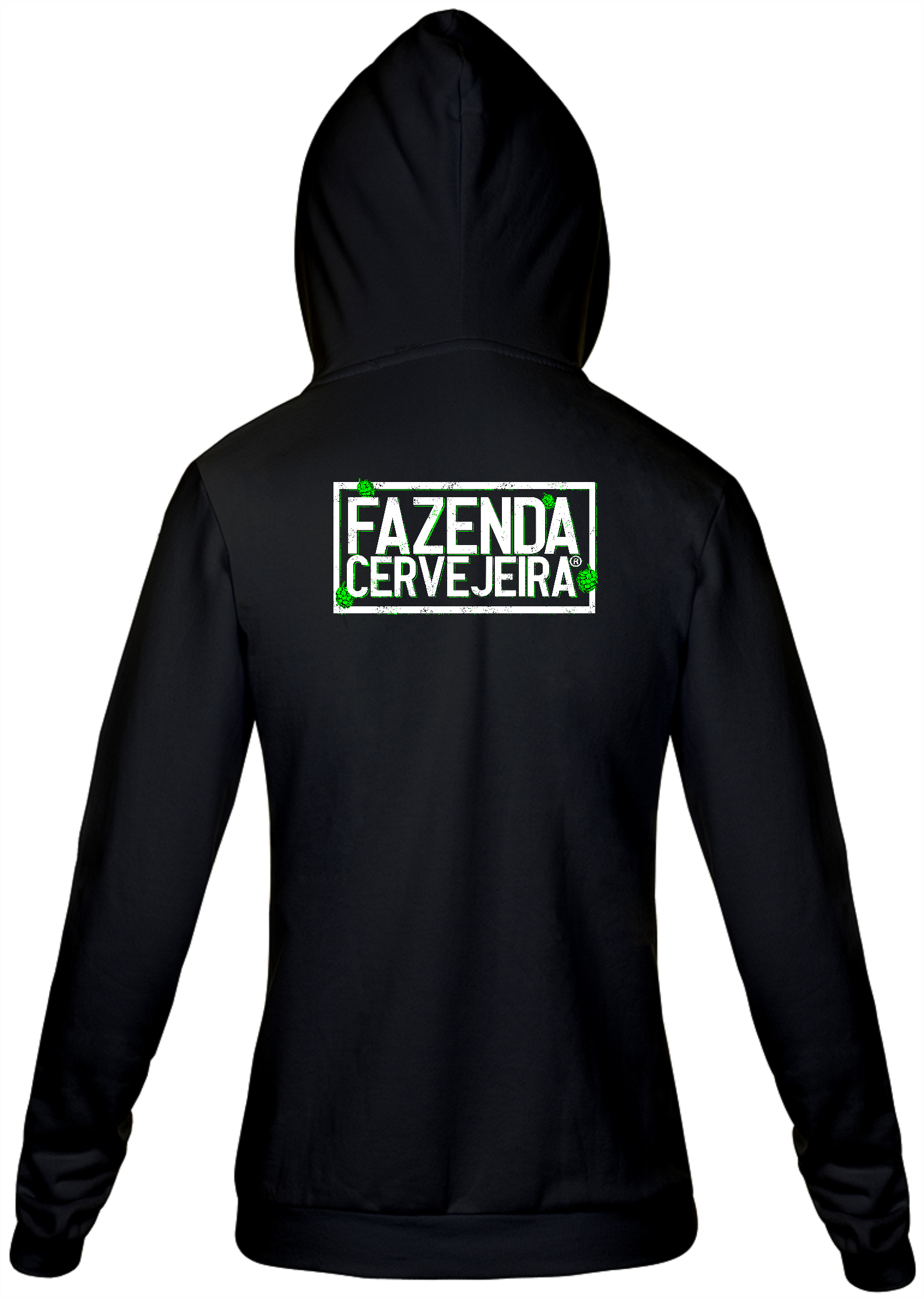 Nome do produto: Moletom com Zíper - Fazenda Cervejeira