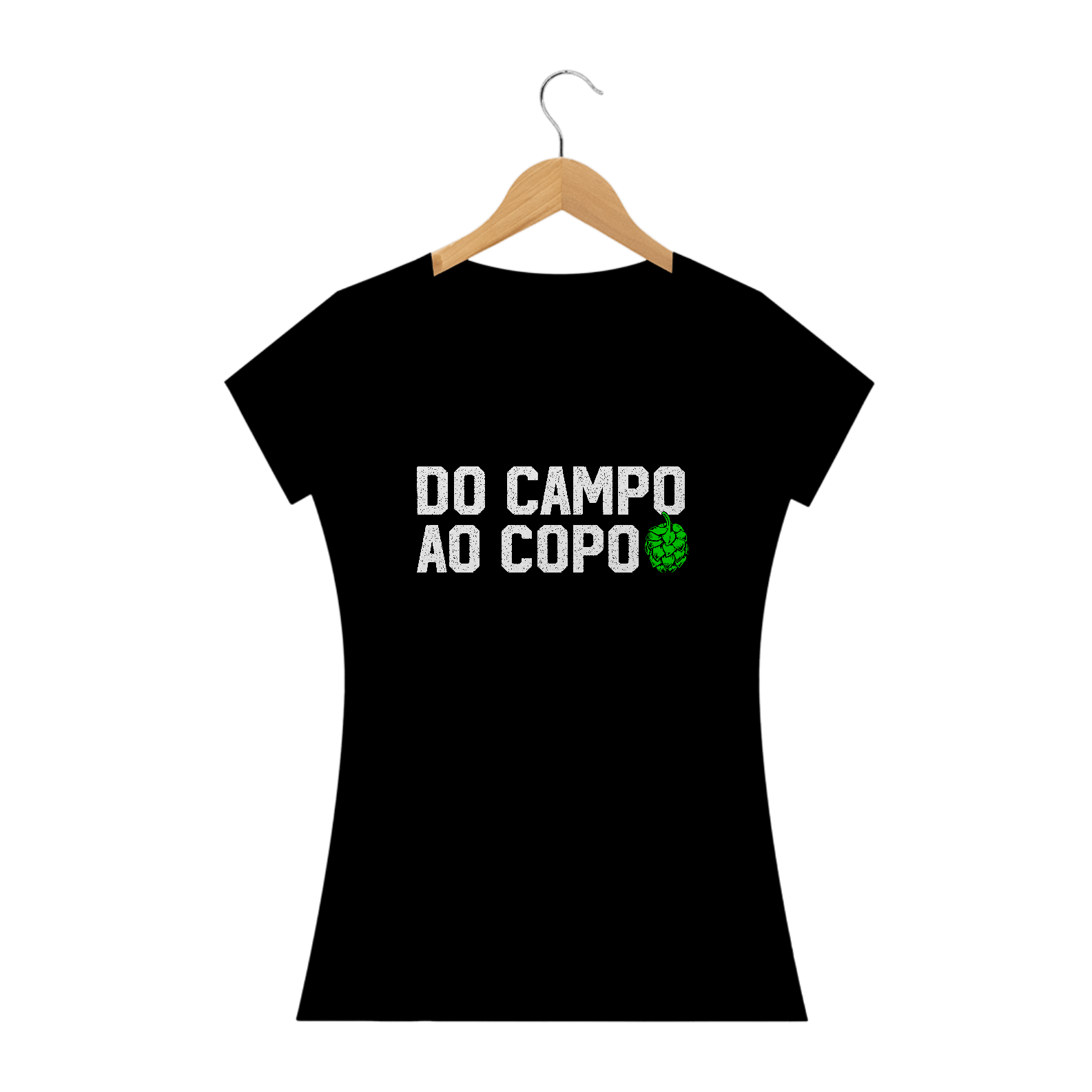 Nome do produto: Camiseta Baby Long - Do campo ao copo