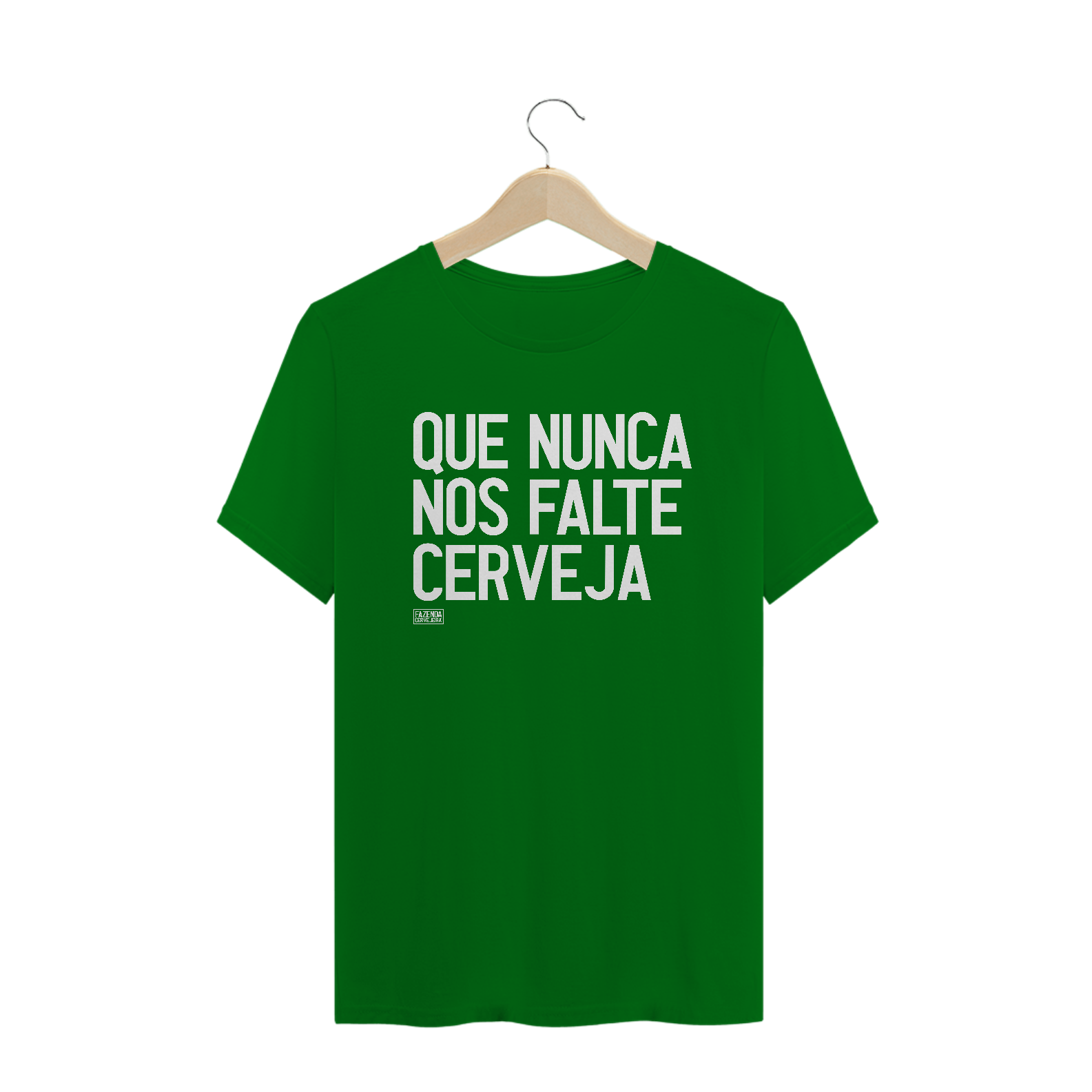 Nome do produto: Camiseta - Que nunca nos falte cerveja
