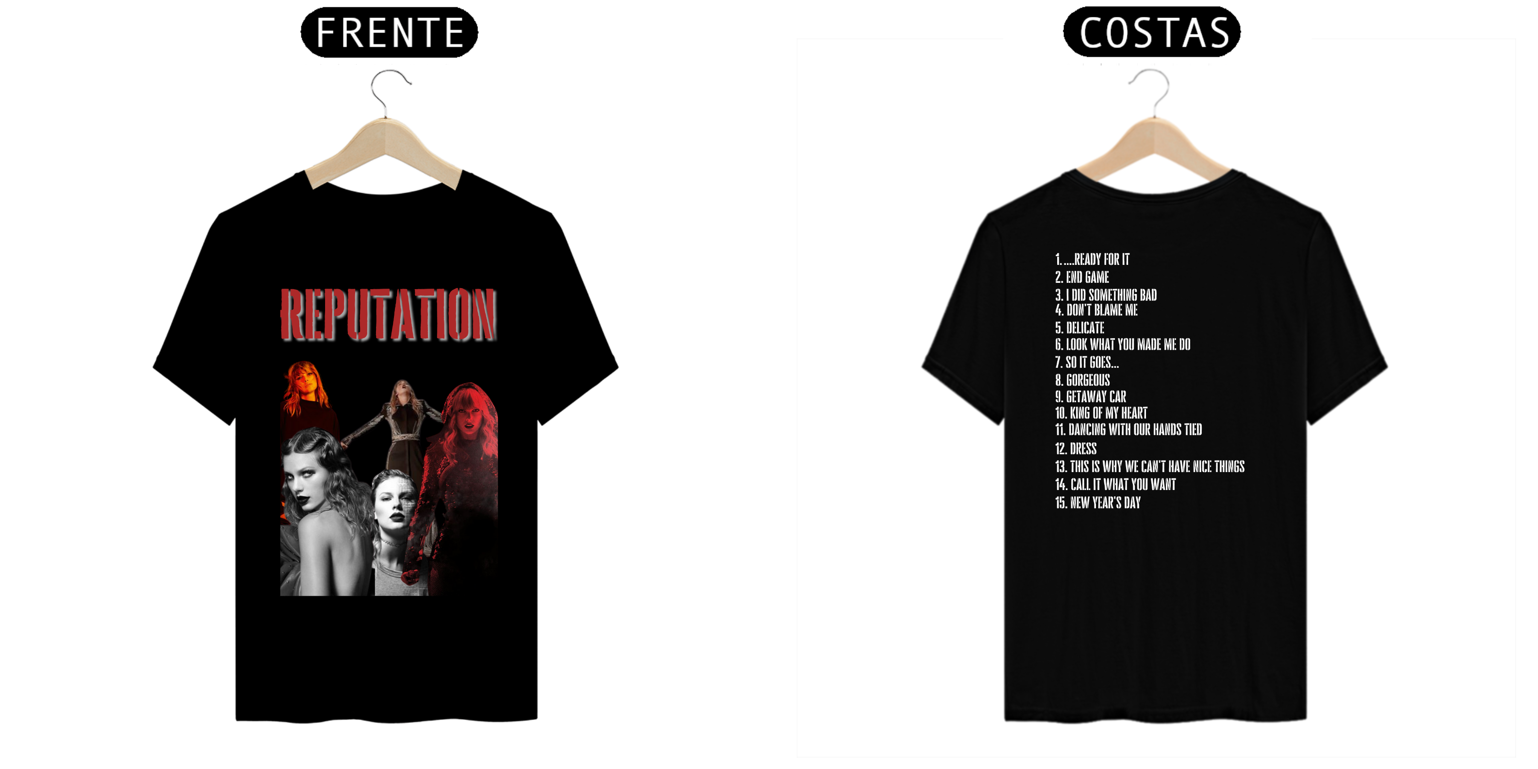 Nome do produto: taylor swift reputation tshirt