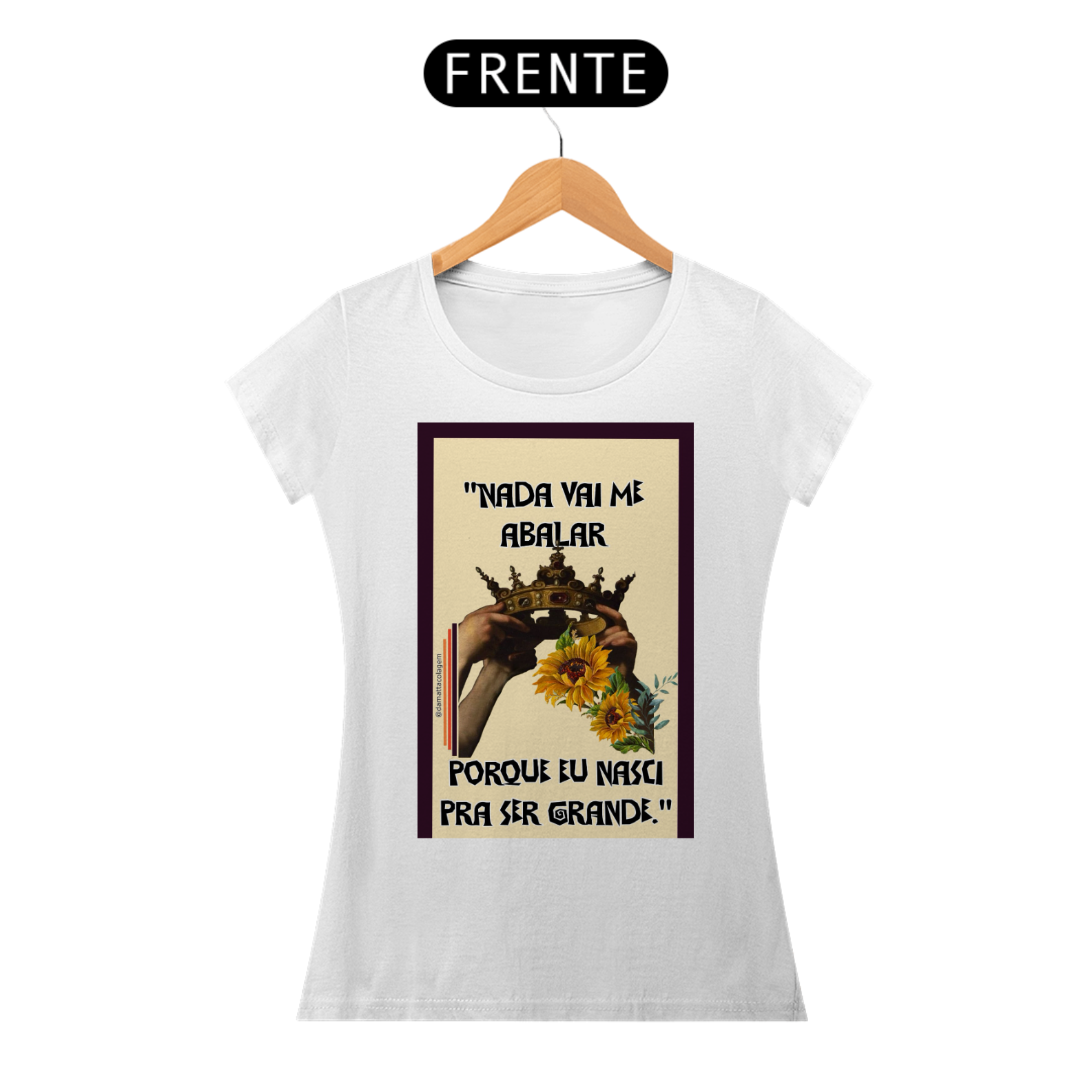 Nome do produto: Nada vai me abalar