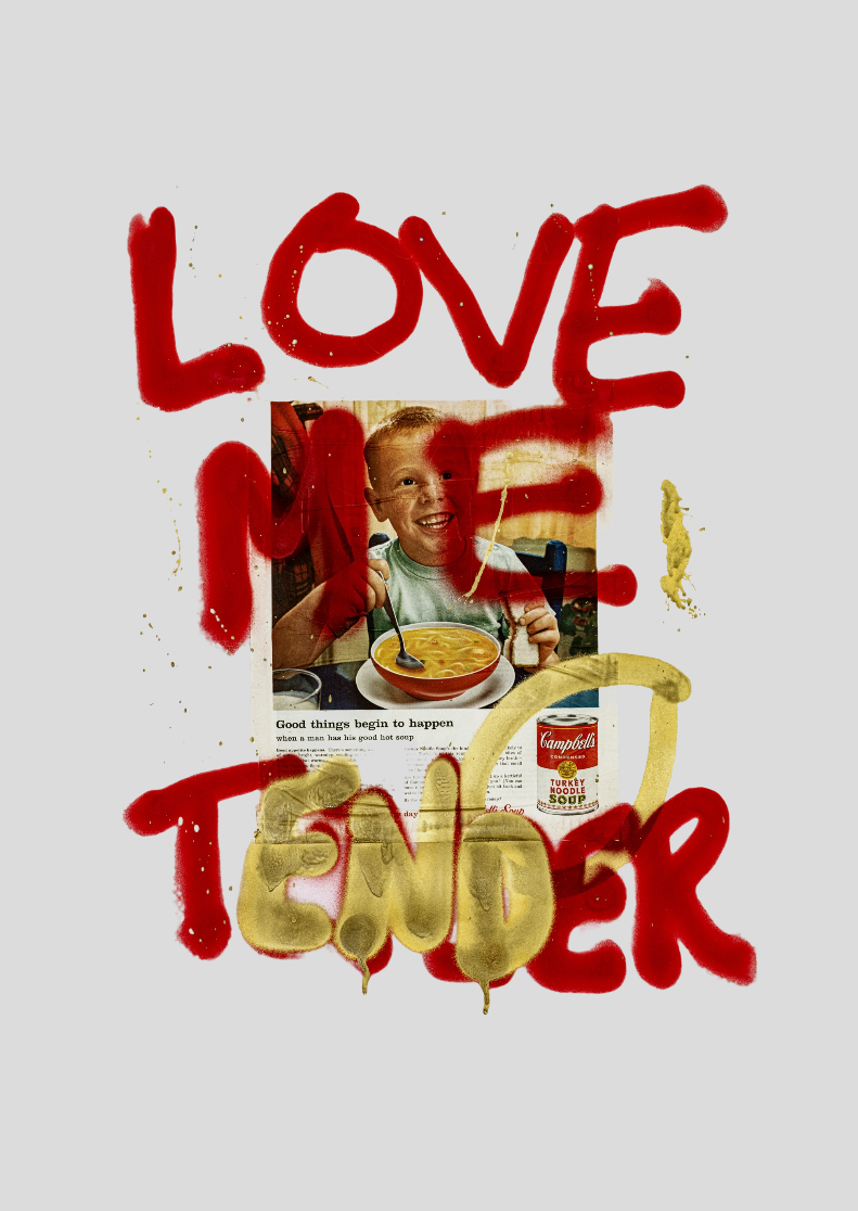 Nome do produto: Poster Art A1 - Love Me Tender