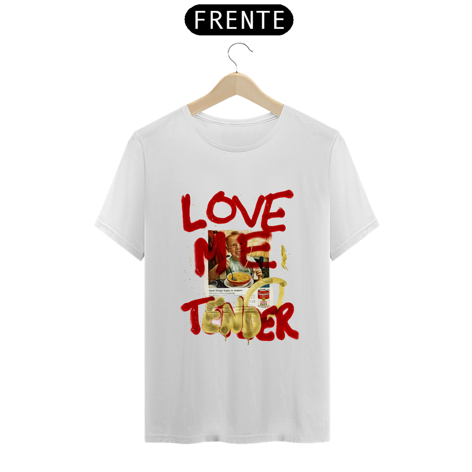 Nome do produto: CAMISETA - LOVE ME TENDER