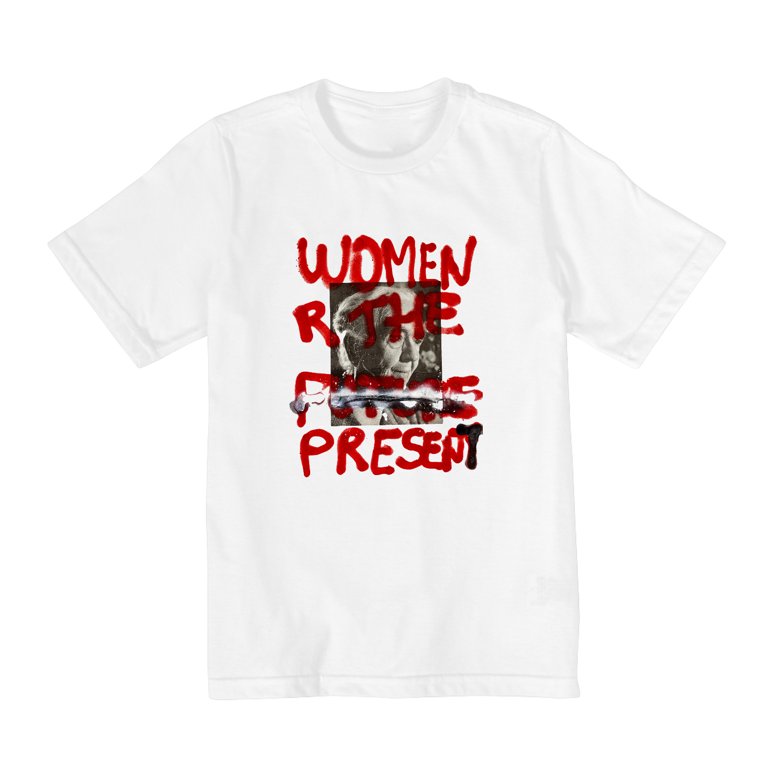 Nome do produto: CAMISETA INFANTIL - WOMEN R THE PRESENT