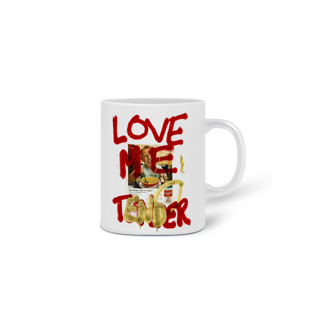 Nome do produto: CANECA - LOVE ME TENDER