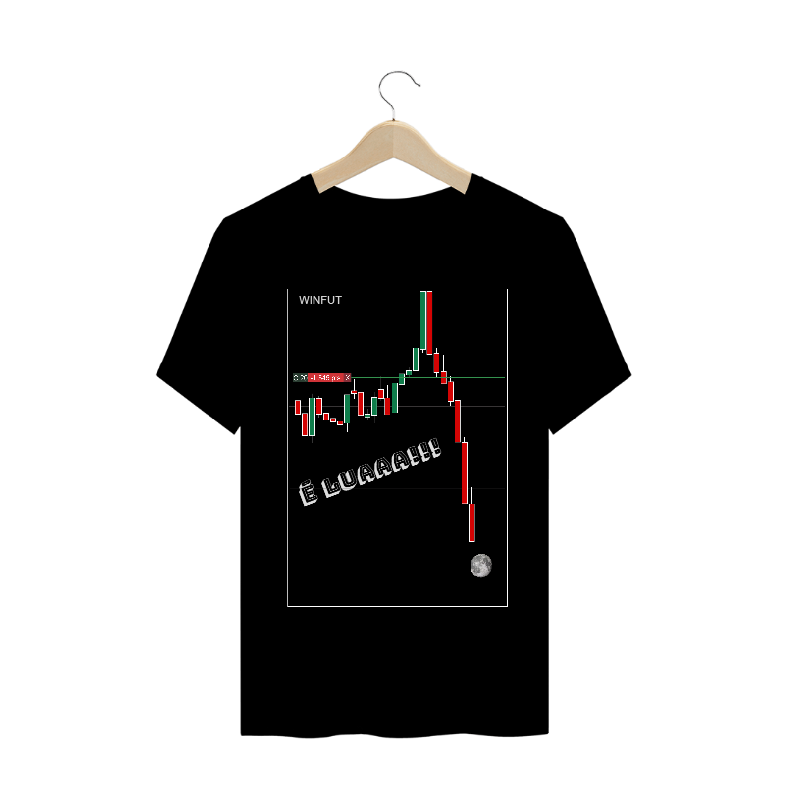 Nome do produto: Camiseta Trade É Lua