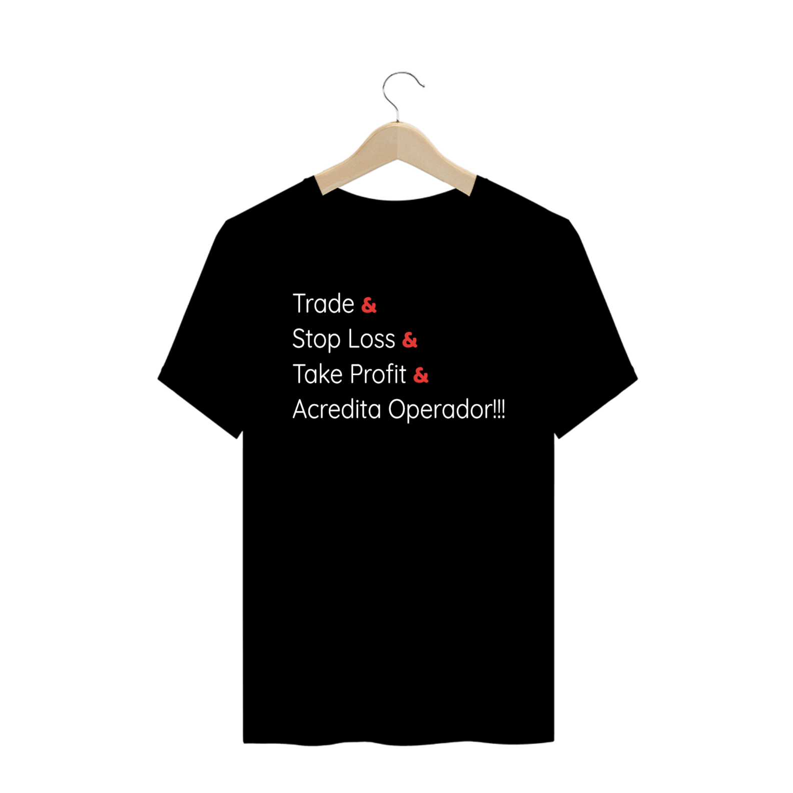 Nome do produto: Camiseta Trade Acredita Operador