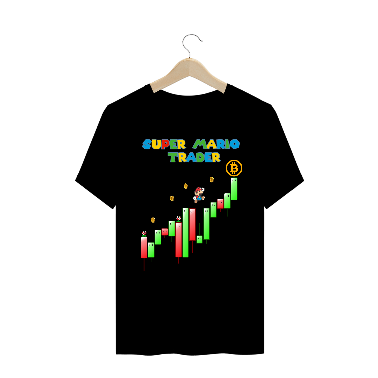 Nome do produto: Camiseta Mario Trader