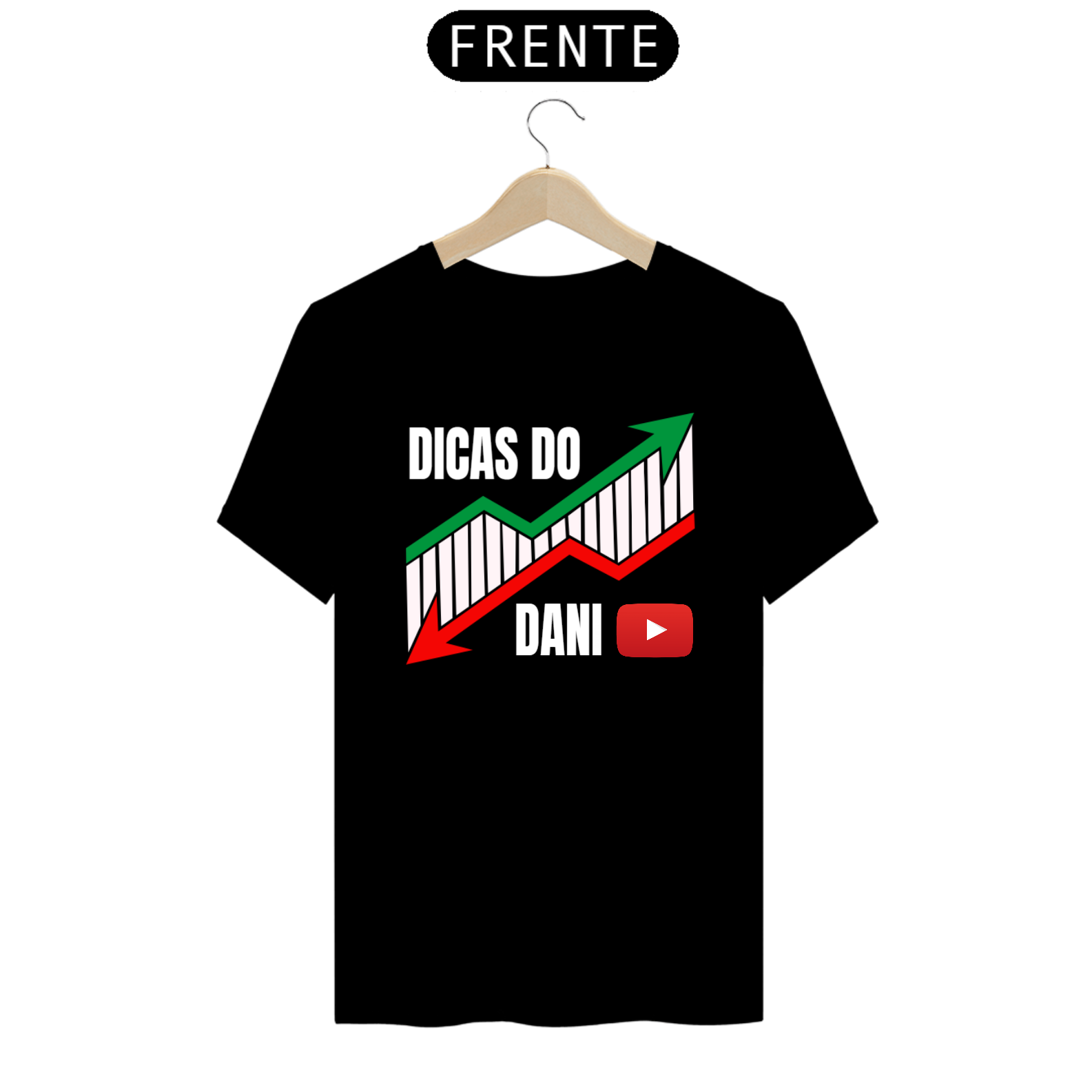 Nome do produto: Camiseta Dicas do Dani