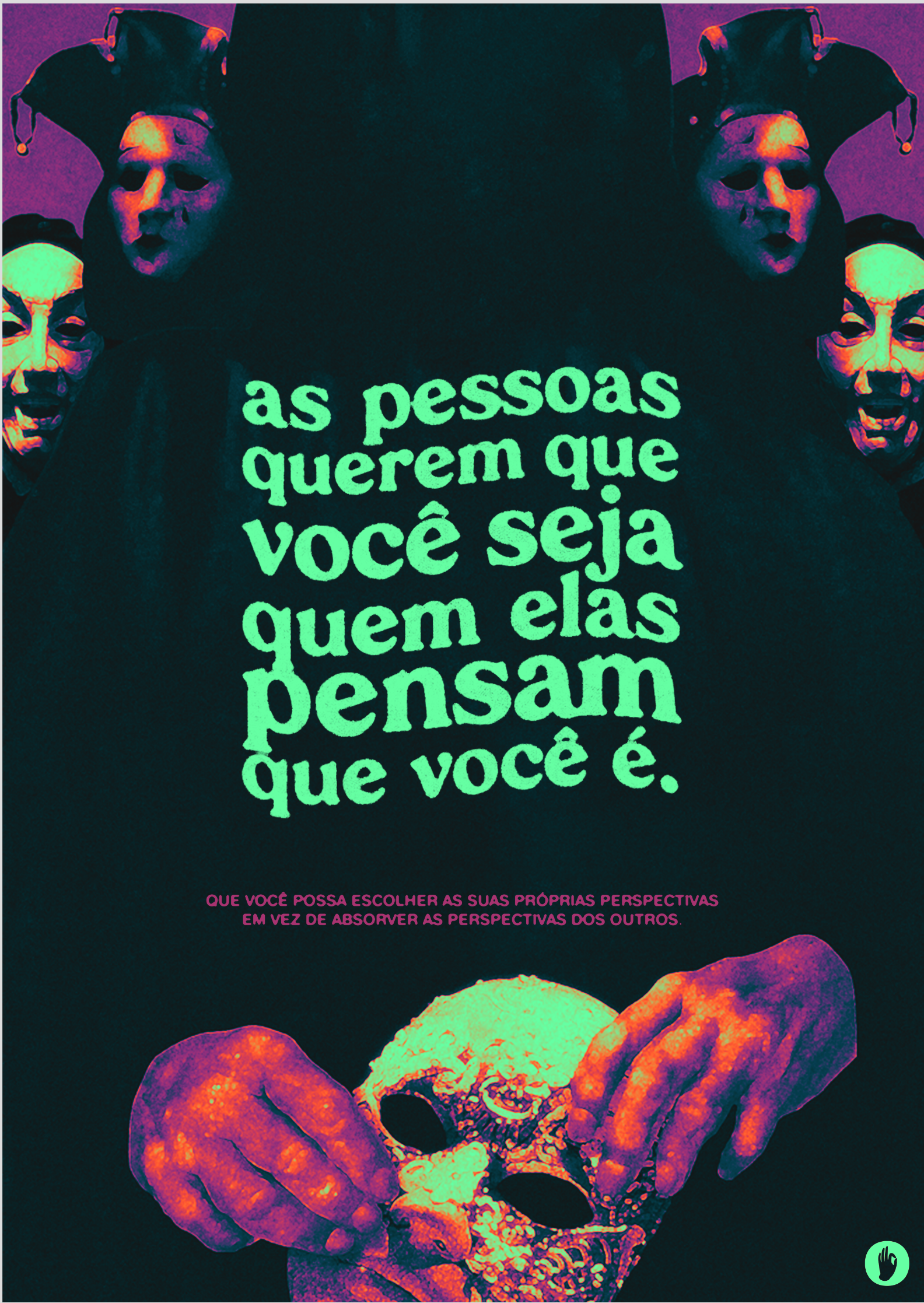 Nome do produto: Poster / Canvas - Escolha suas próprias perspectivas