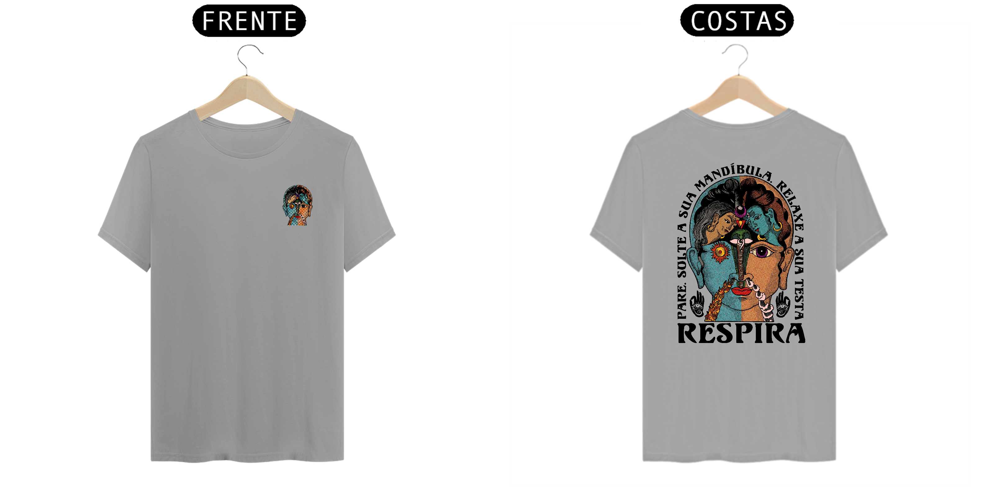 Nome do produto: T-Shirt Coolors - Respira!